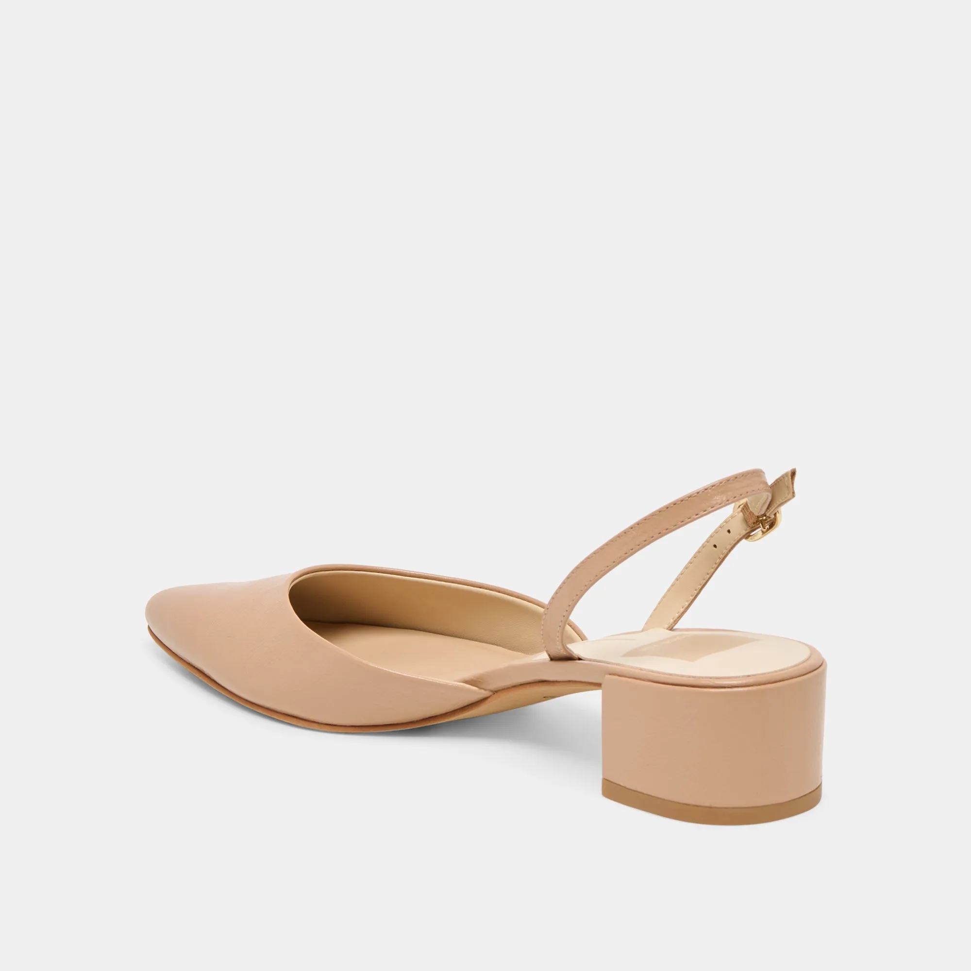 CAREL WIDE HEELS LT TAN CRINKLE PATENT LEATHER sold by Dolce Vita product image thumbnail 5