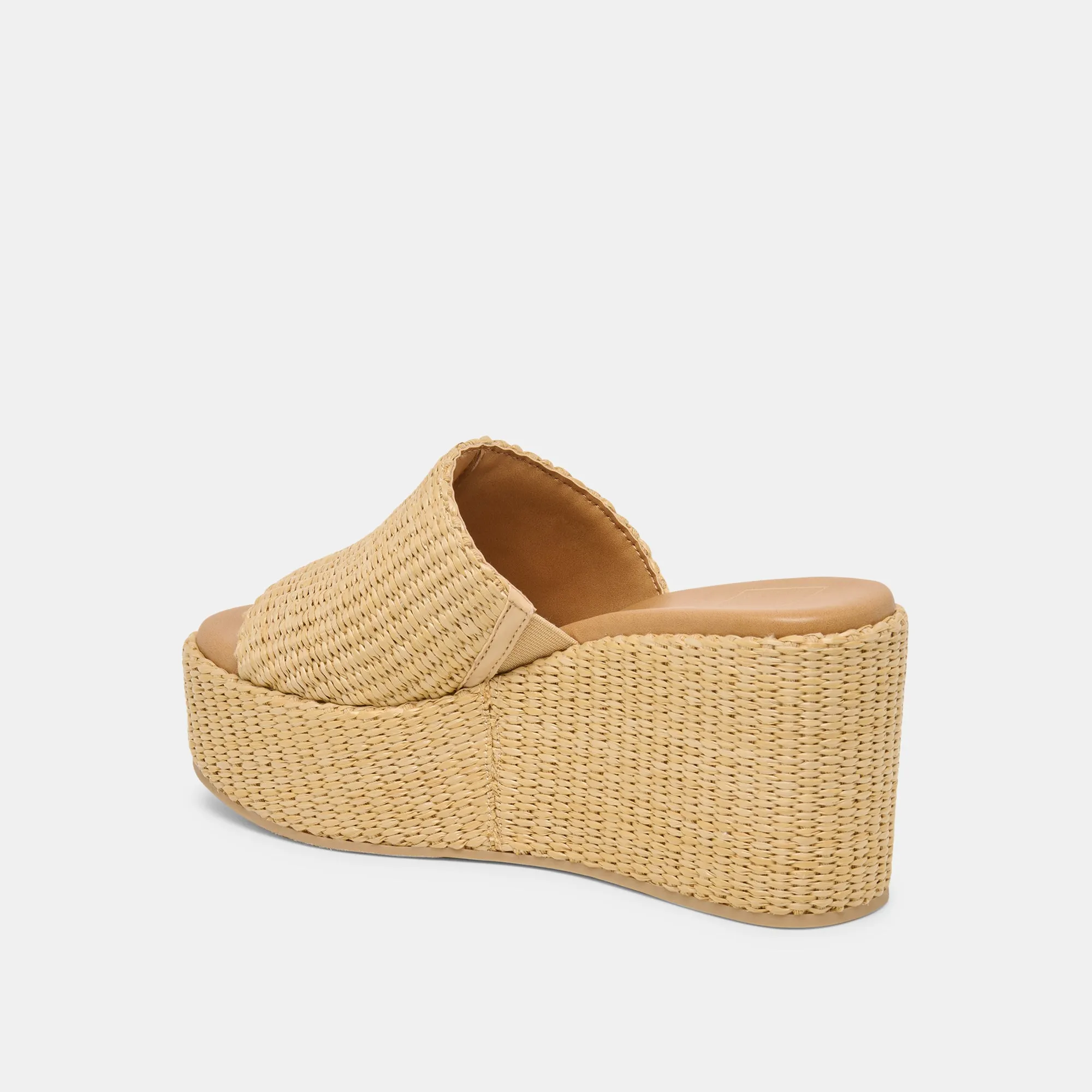 JOCLYN WIDE WEDGES LT NATURAL RAFFIA sold by Dolce Vita product image thumbnail 5