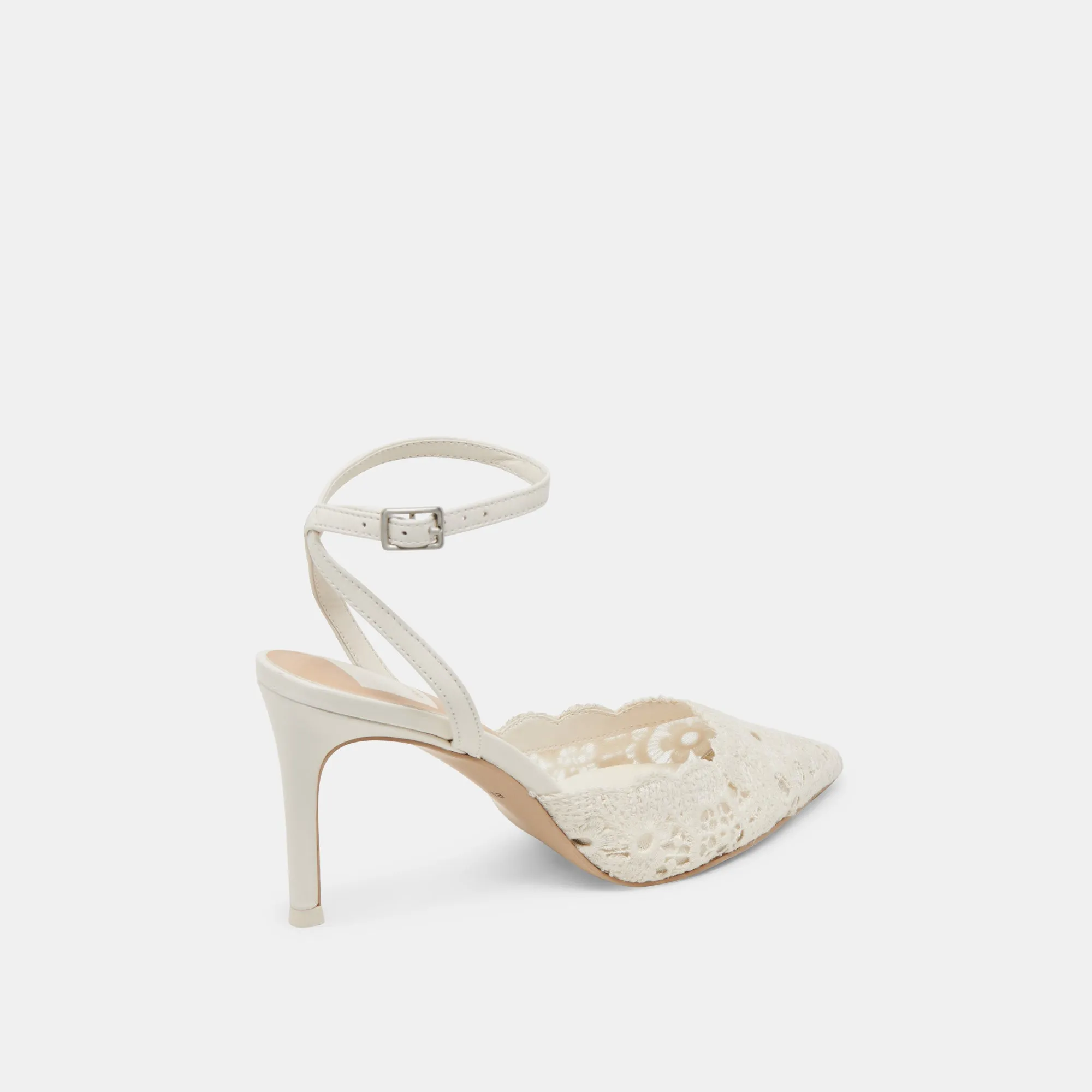 KENEDY HEELS WHITE CROCHET - re:vita sold by Dolce Vita product image thumbnail 5