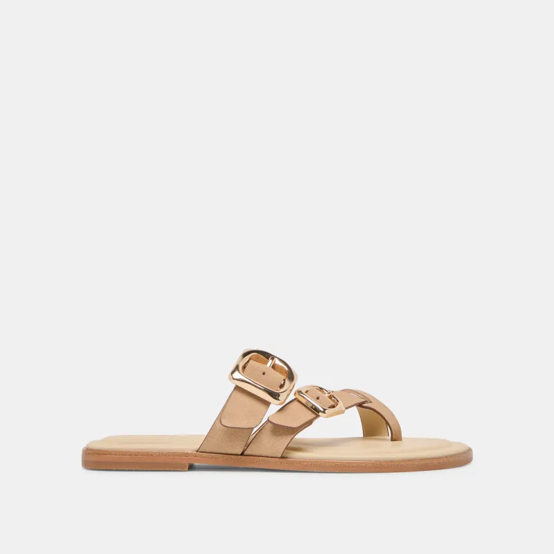 SHORE SANDALS CAMEL SUEDE sold by Dolce Vita