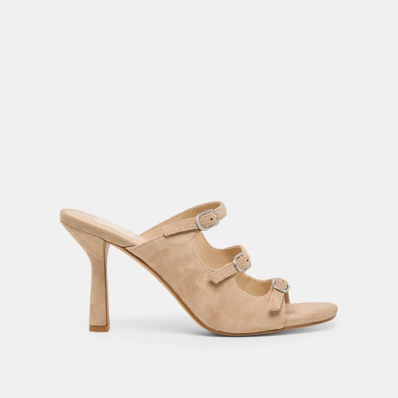 NEKO HEELS CAMEL SUEDE made by Dolce Vita