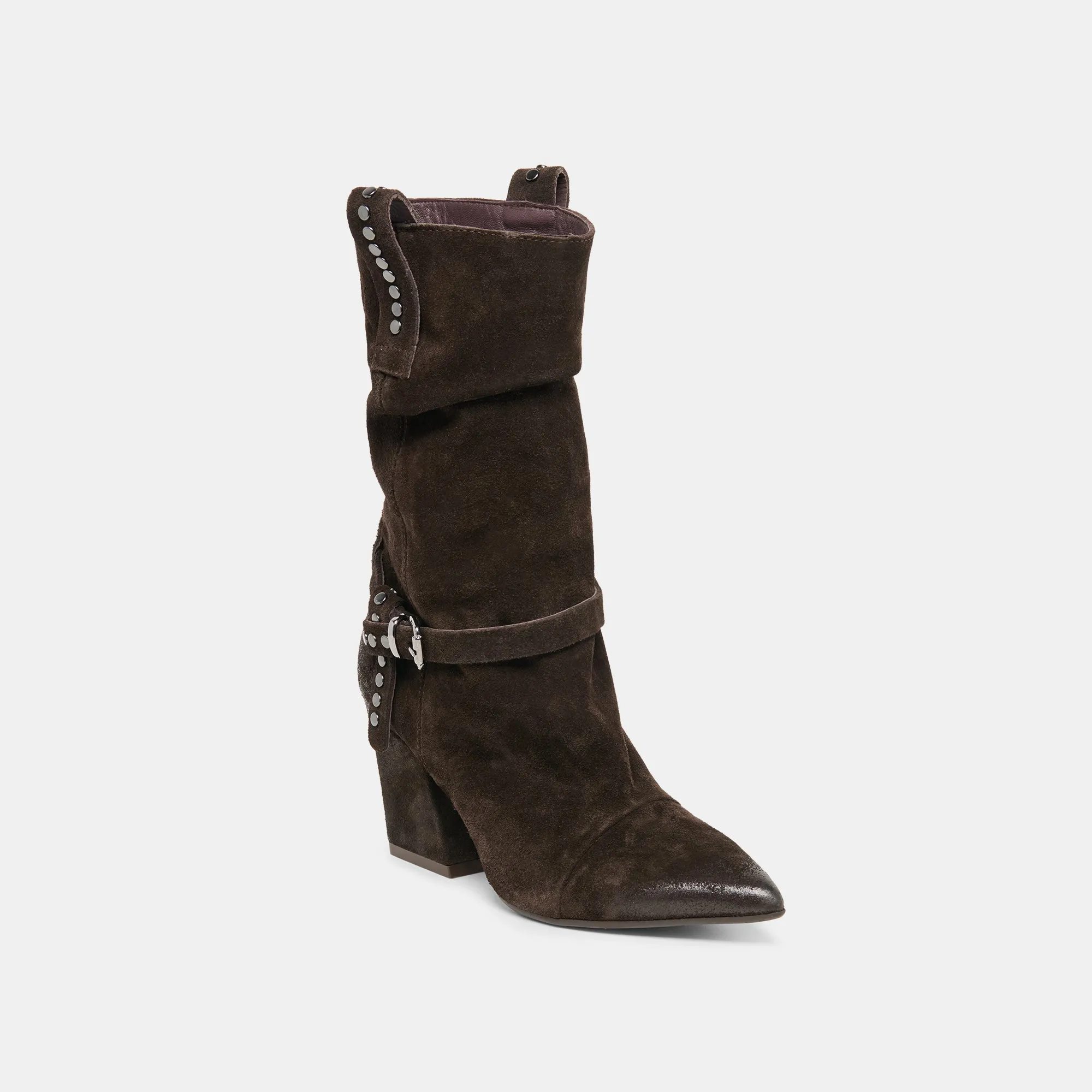 MORLA BOOTS DK BROWN SUEDE sold by Dolce Vita product image thumbnail 2