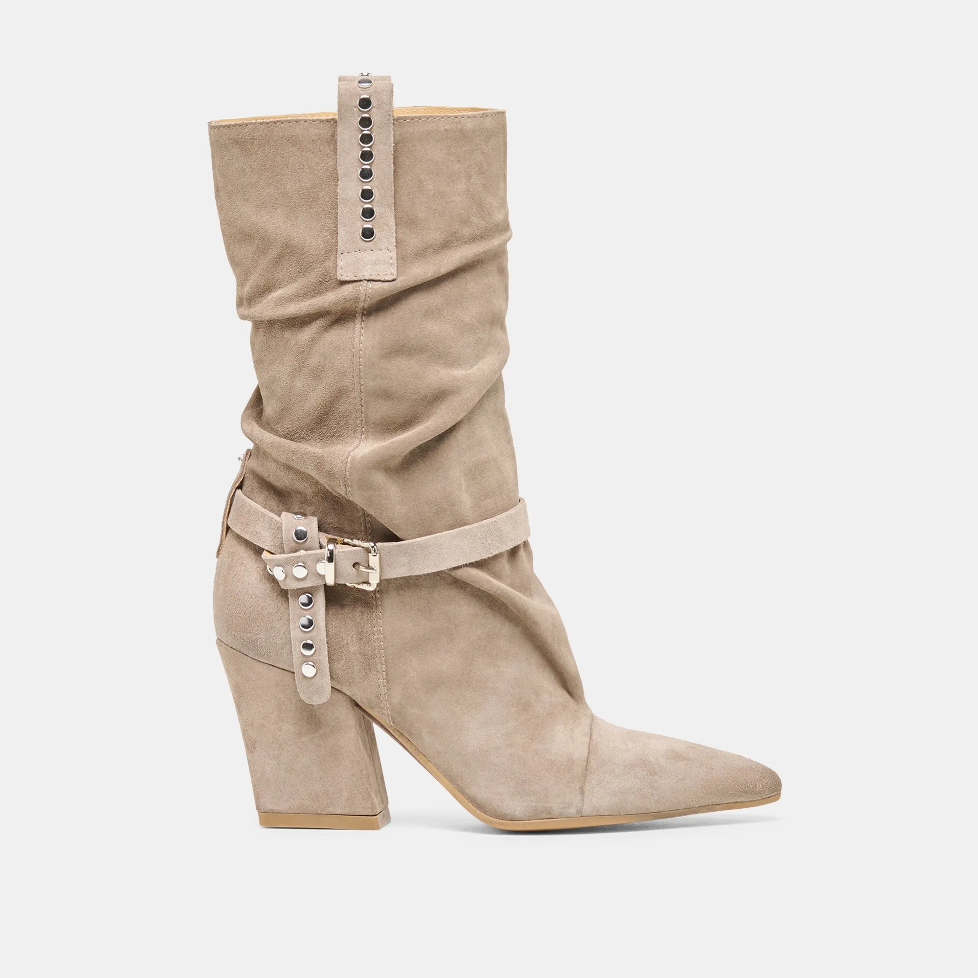 MORLA BOOTS TAUPE SUEDE sold by Dolce Vita