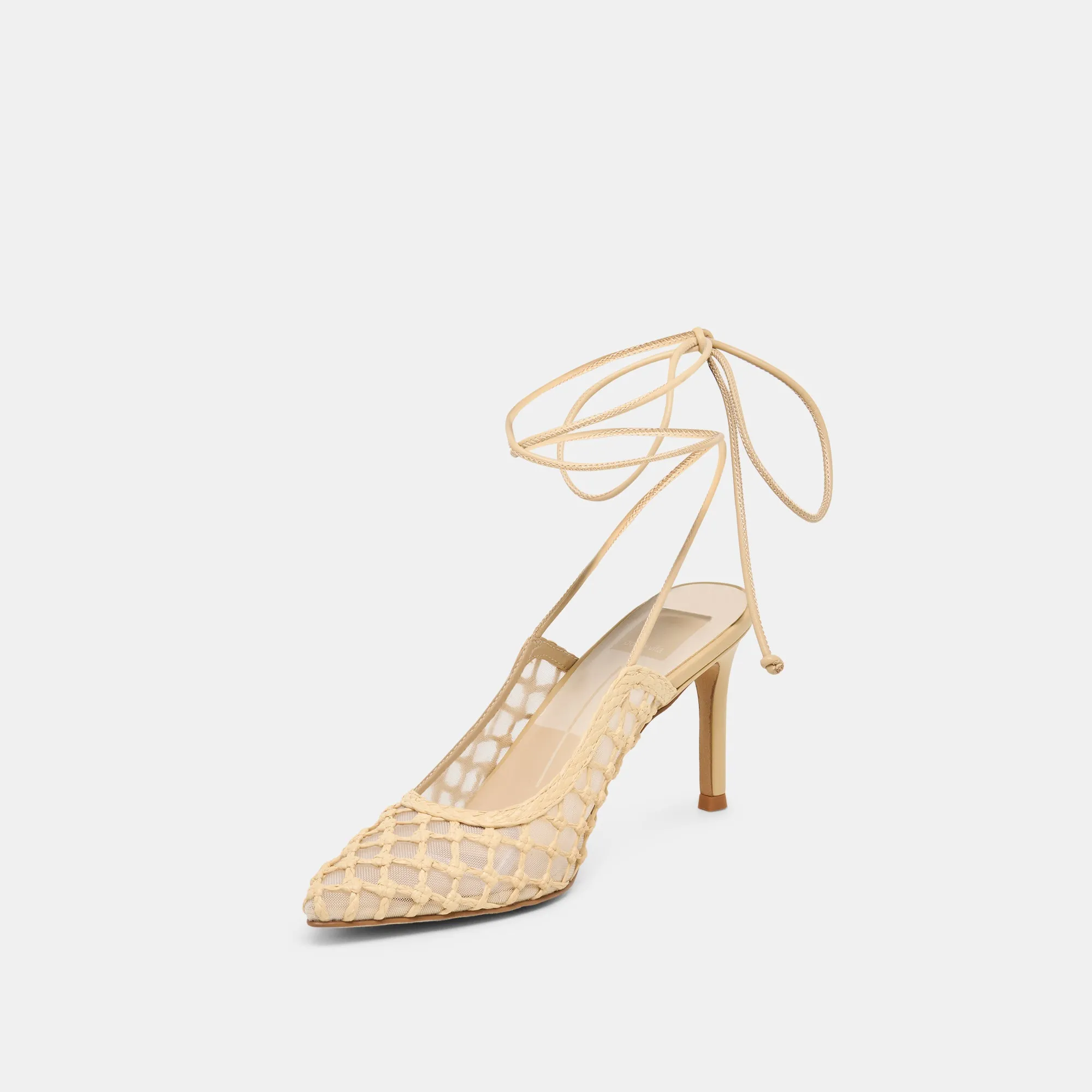 YAEL HEELS LT NATURAL WOVEN RAFFIA sold by Dolce Vita product image thumbnail 4