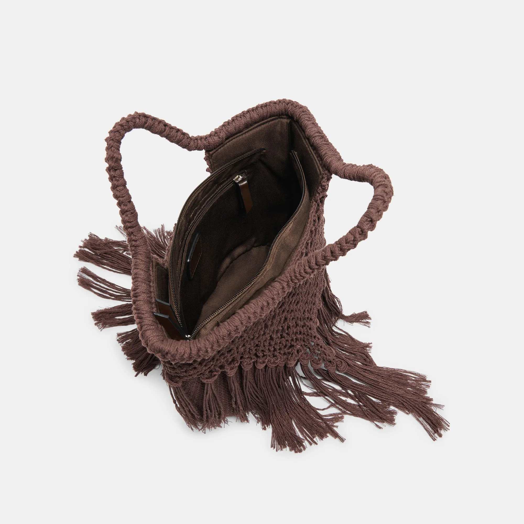 BIRCH HANDBAG CHOCOLATE CROCHET sold by Dolce Vita product image thumbnail 5