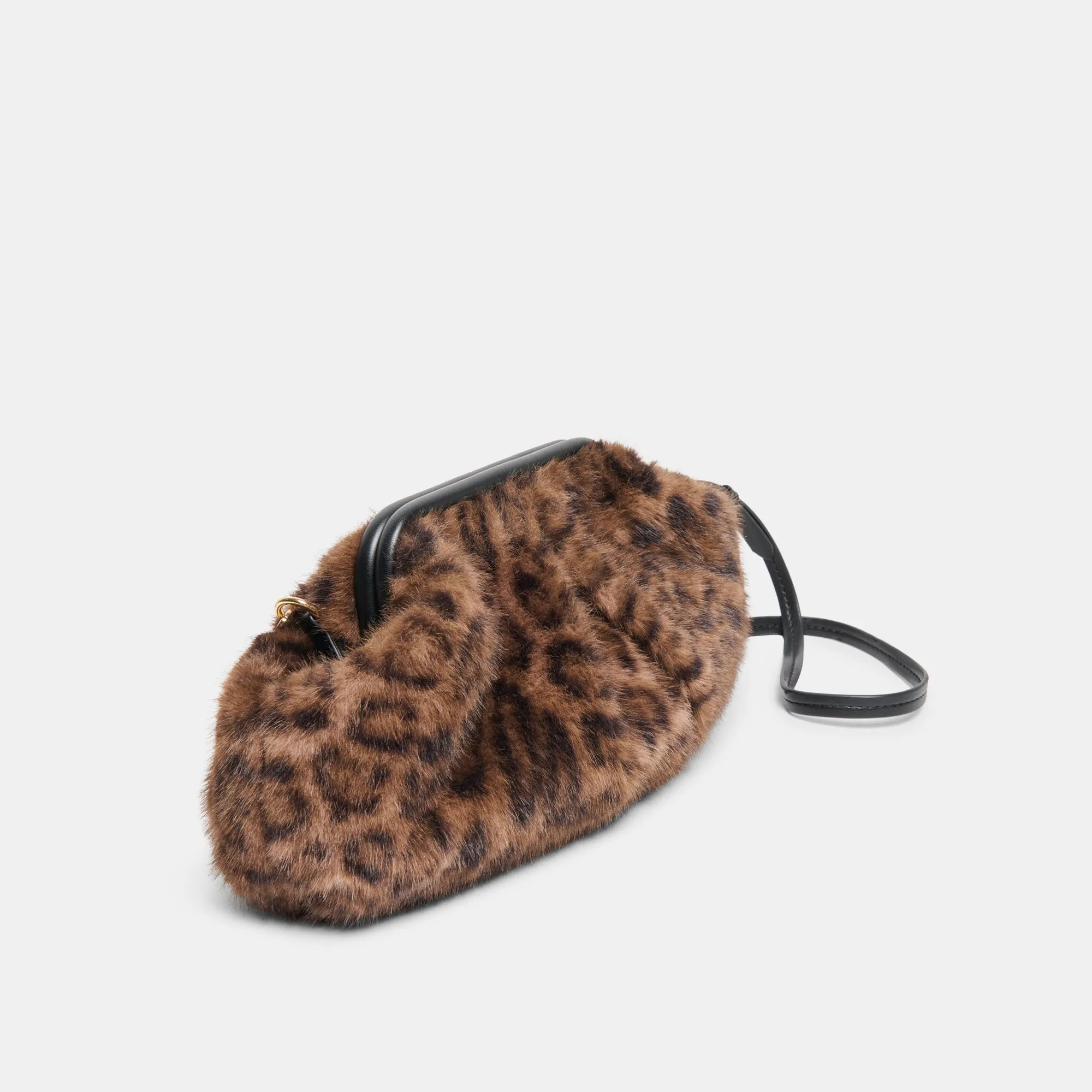 RAMONA CLUTCH LEOPARD PLUSH sold by Dolce Vita product image thumbnail 4