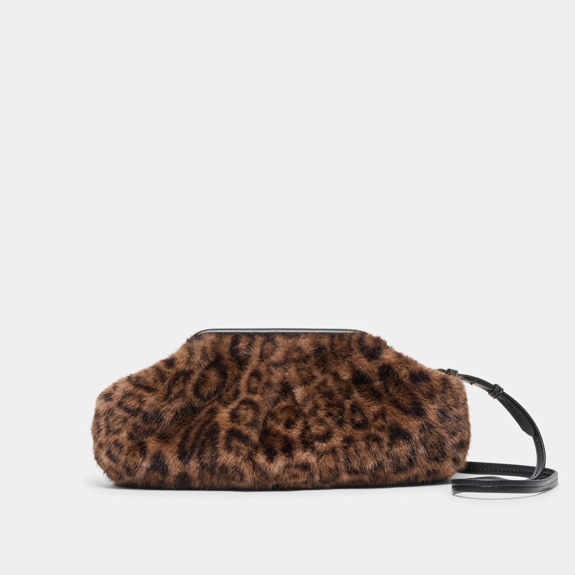 RAMONA CLUTCH LEOPARD PLUSH sold by Dolce Vita product image thumbnail 3