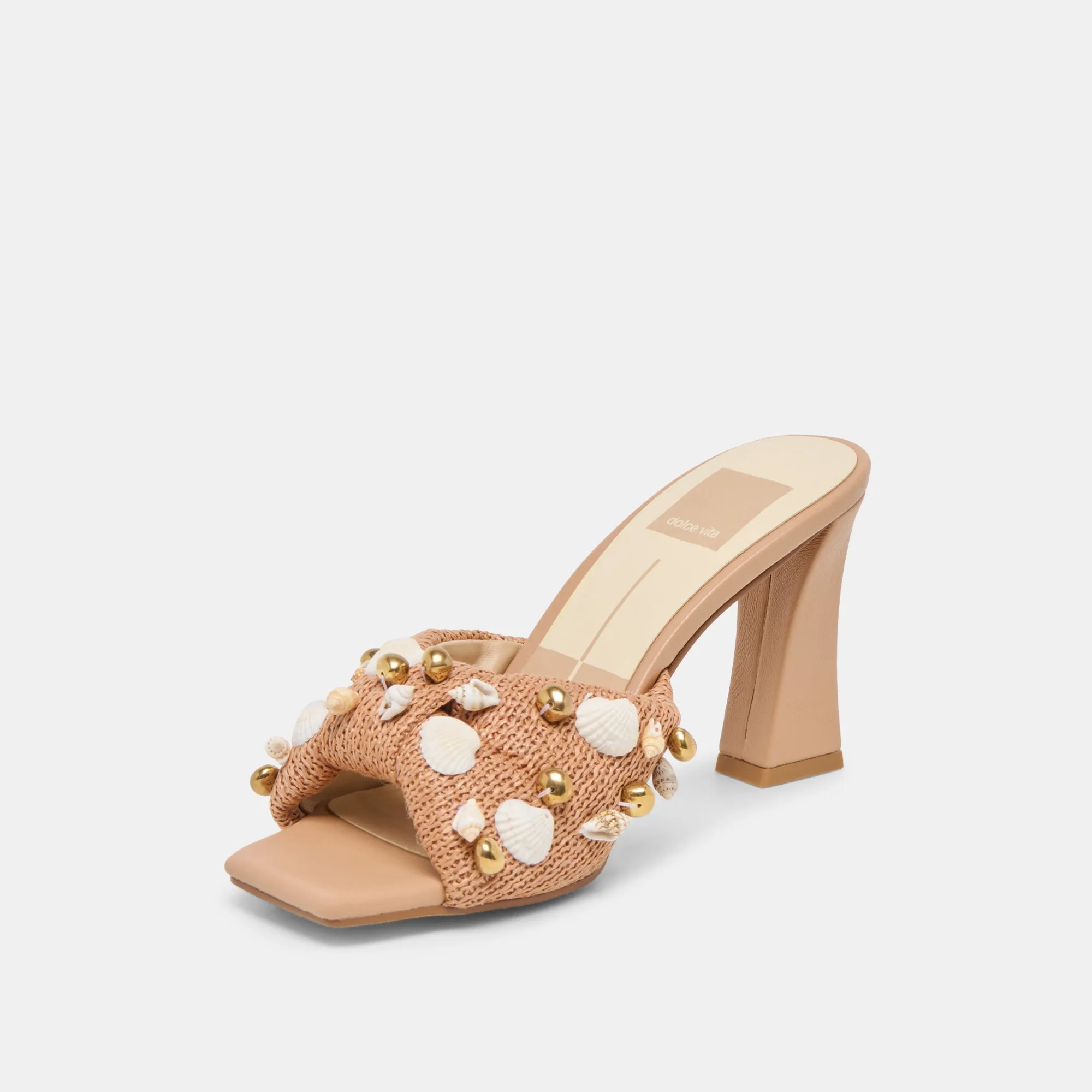 TYLAH HEELS TOFFEE BEADED RAFFIA sold by Dolce Vita product image thumbnail 4