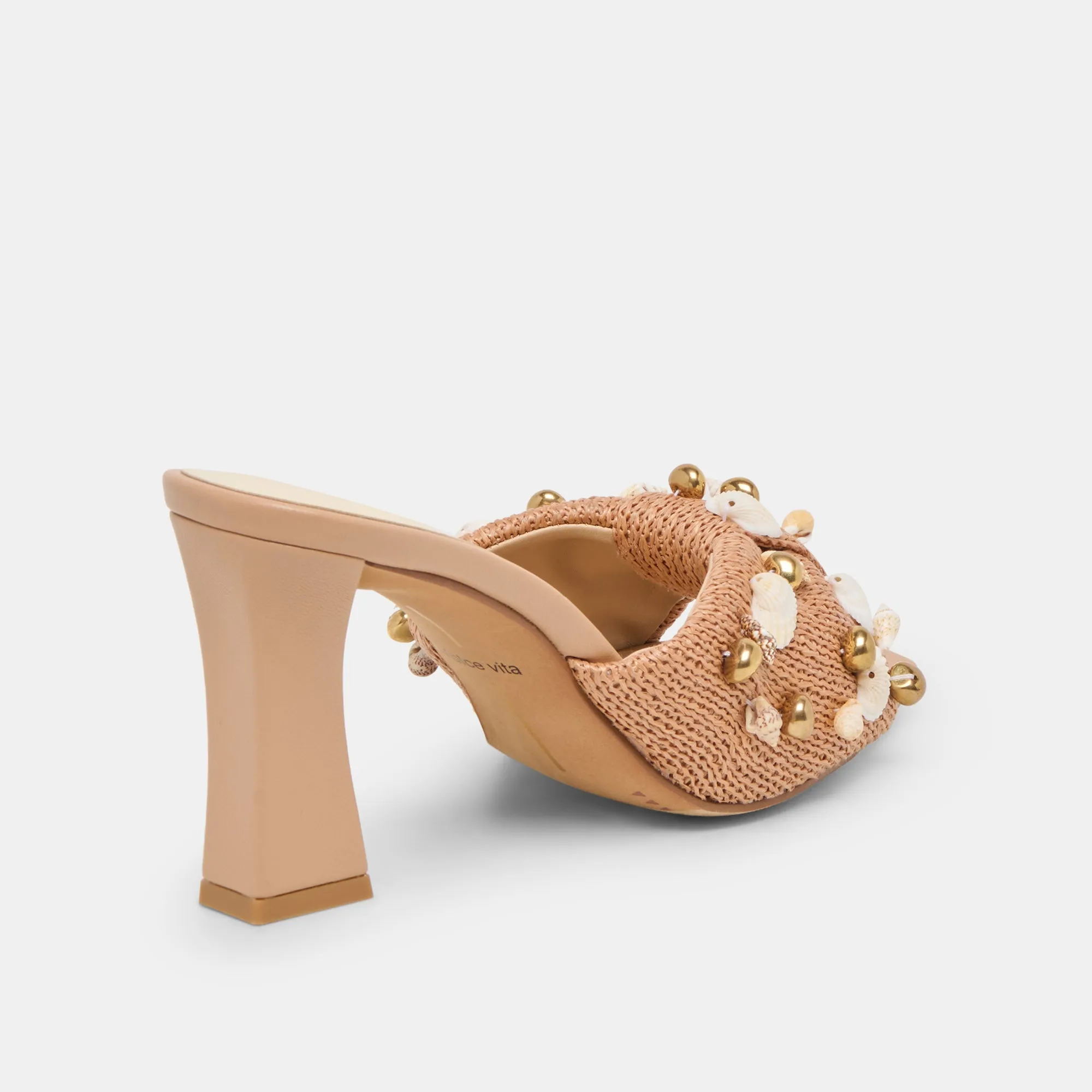 TYLAH HEELS TOFFEE BEADED RAFFIA sold by Dolce Vita product image thumbnail 3