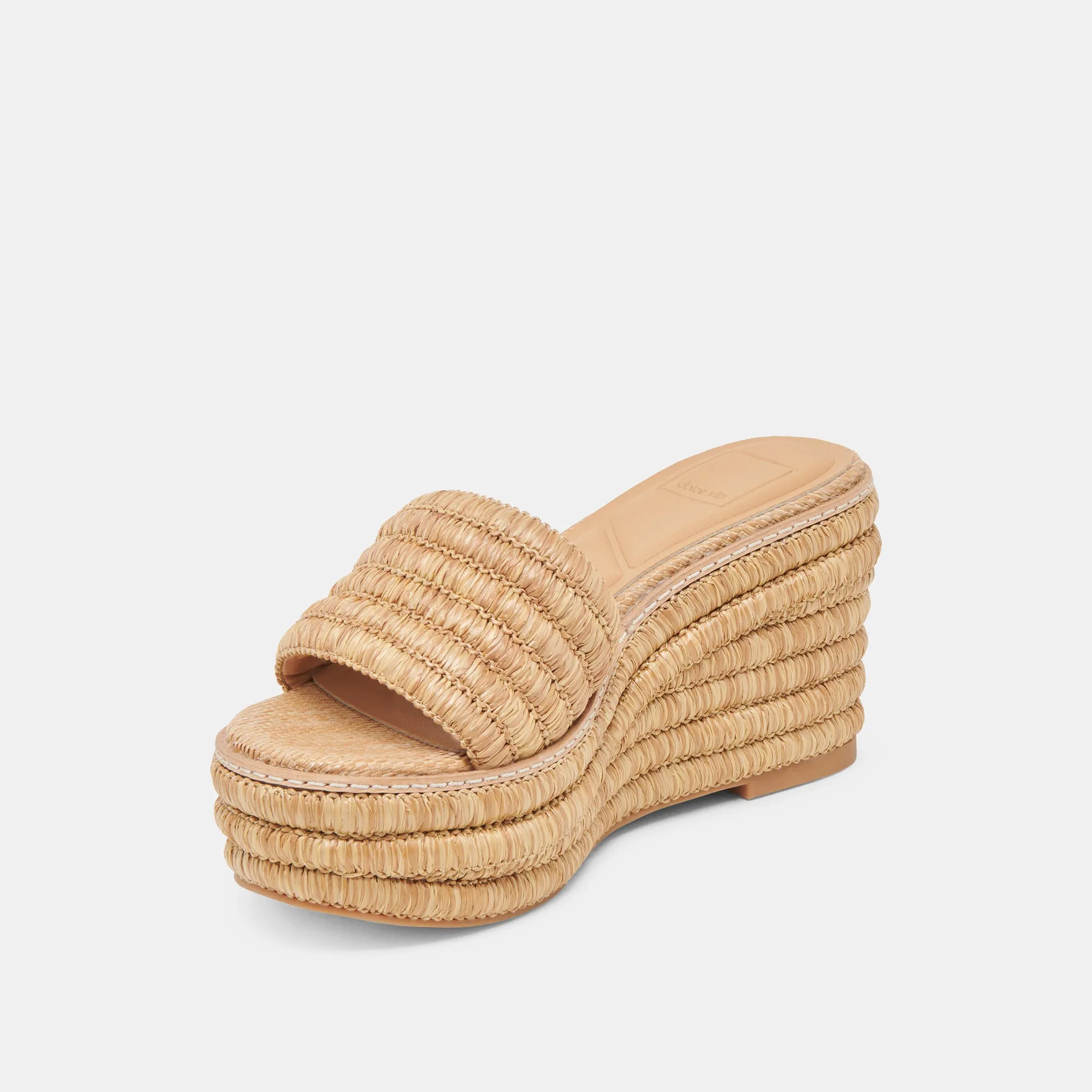 THRONE WIDE WEDGES LT NATURAL RAFFIA sold by Dolce Vita product image thumbnail 4