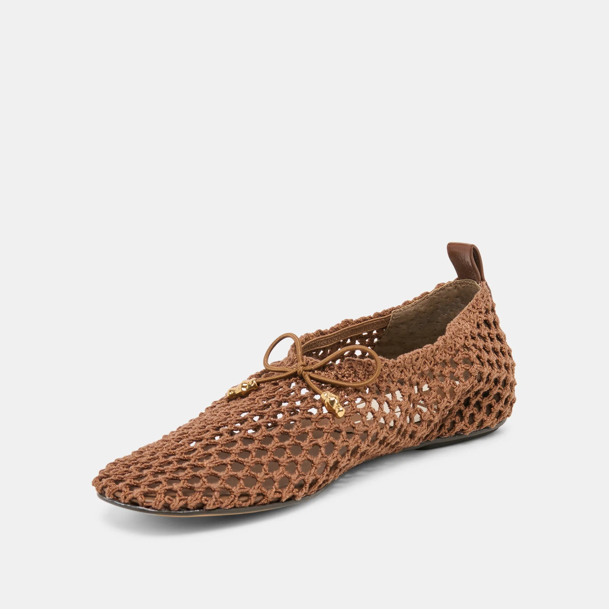 KAYLYN FLATS DK BROWN CROCHET sold by Dolce Vita product image thumbnail 4