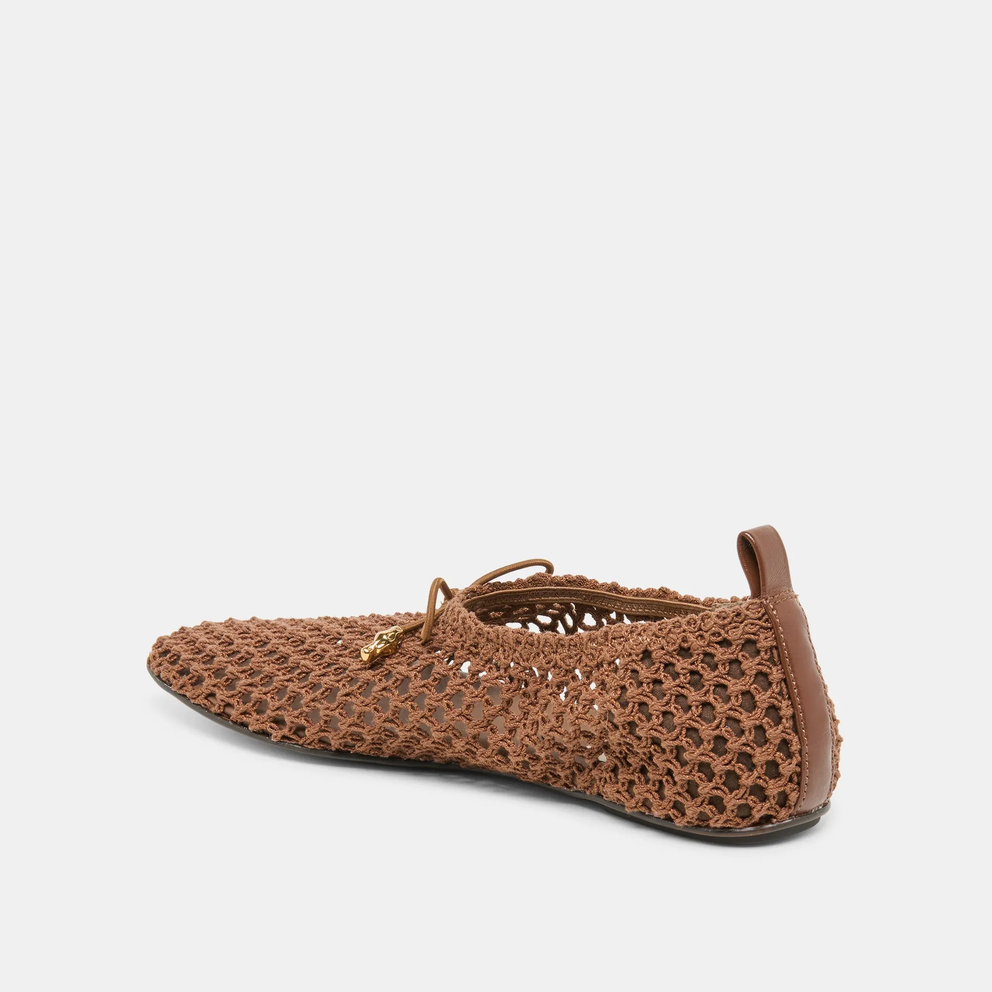 KAYLYN FLATS DK BROWN CROCHET sold by Dolce Vita product image thumbnail 5