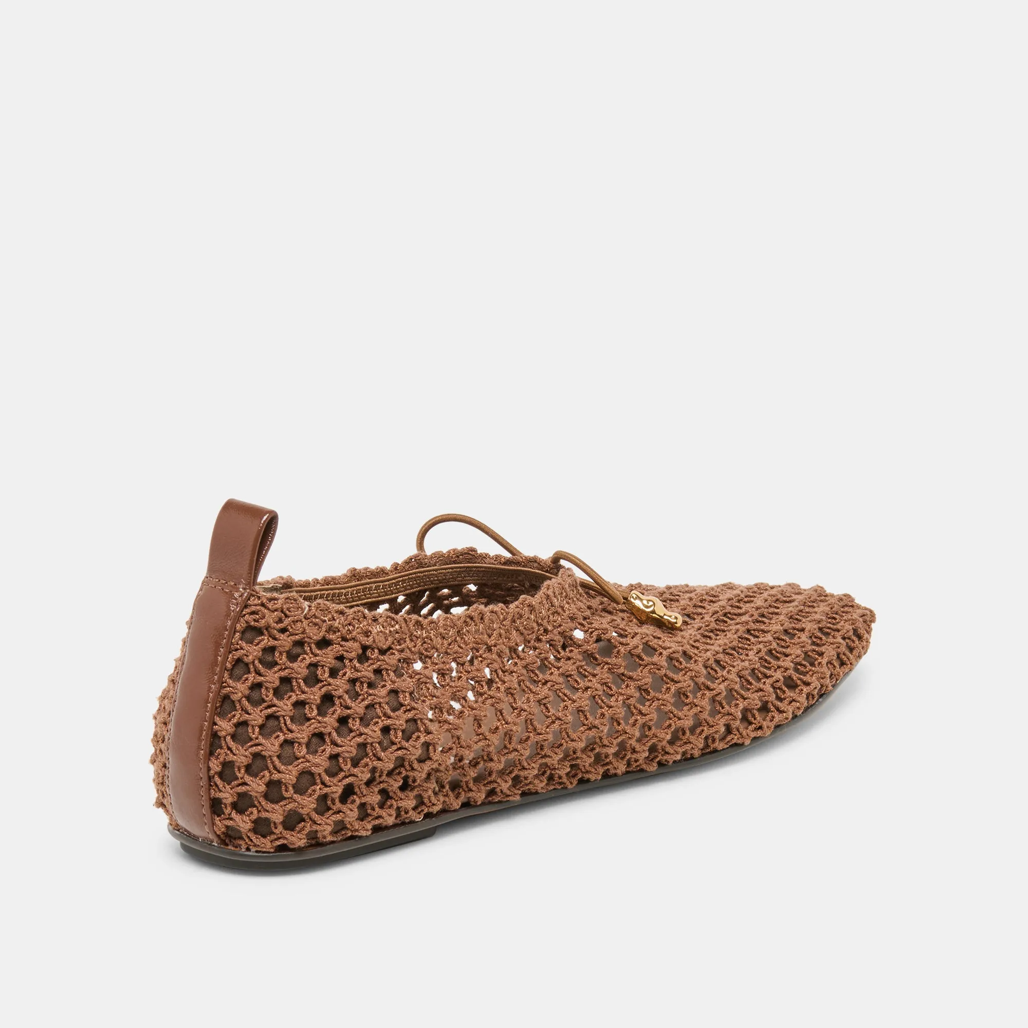 KAYLYN FLATS DK BROWN CROCHET sold by Dolce Vita product image thumbnail 3