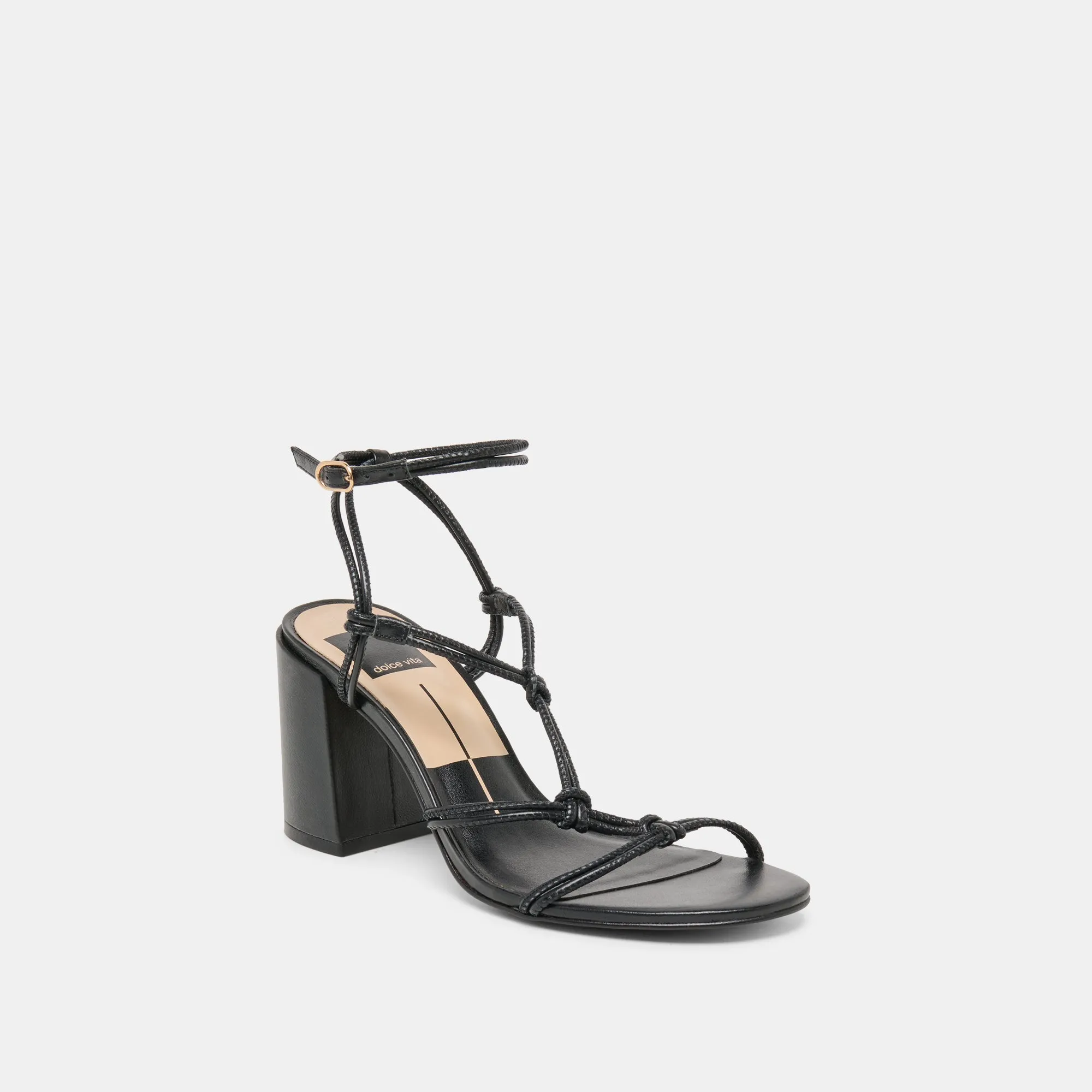 FIZZY HEELS BLACK LEATHER sold by Dolce Vita product image thumbnail 4