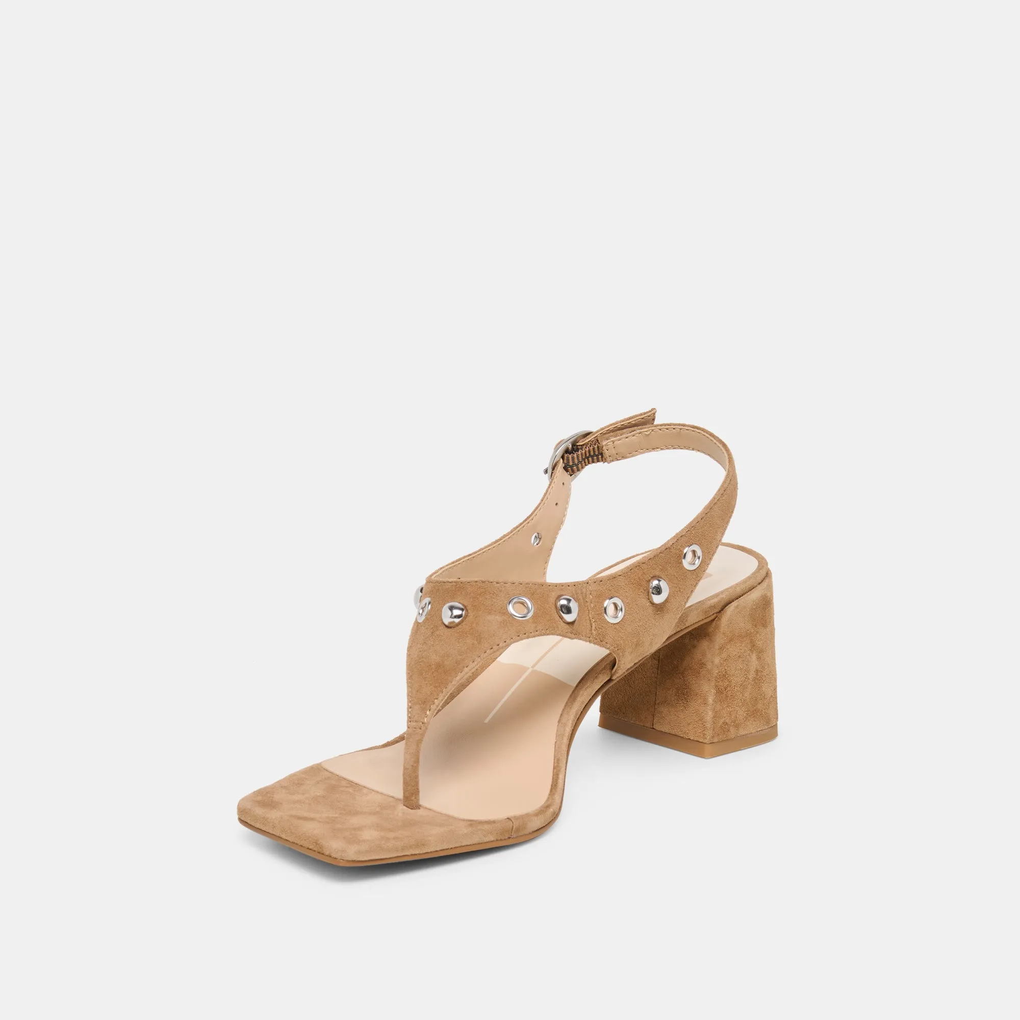 YVES STUD HEELS LT BROWN SUEDE sold by Dolce Vita product image thumbnail 4