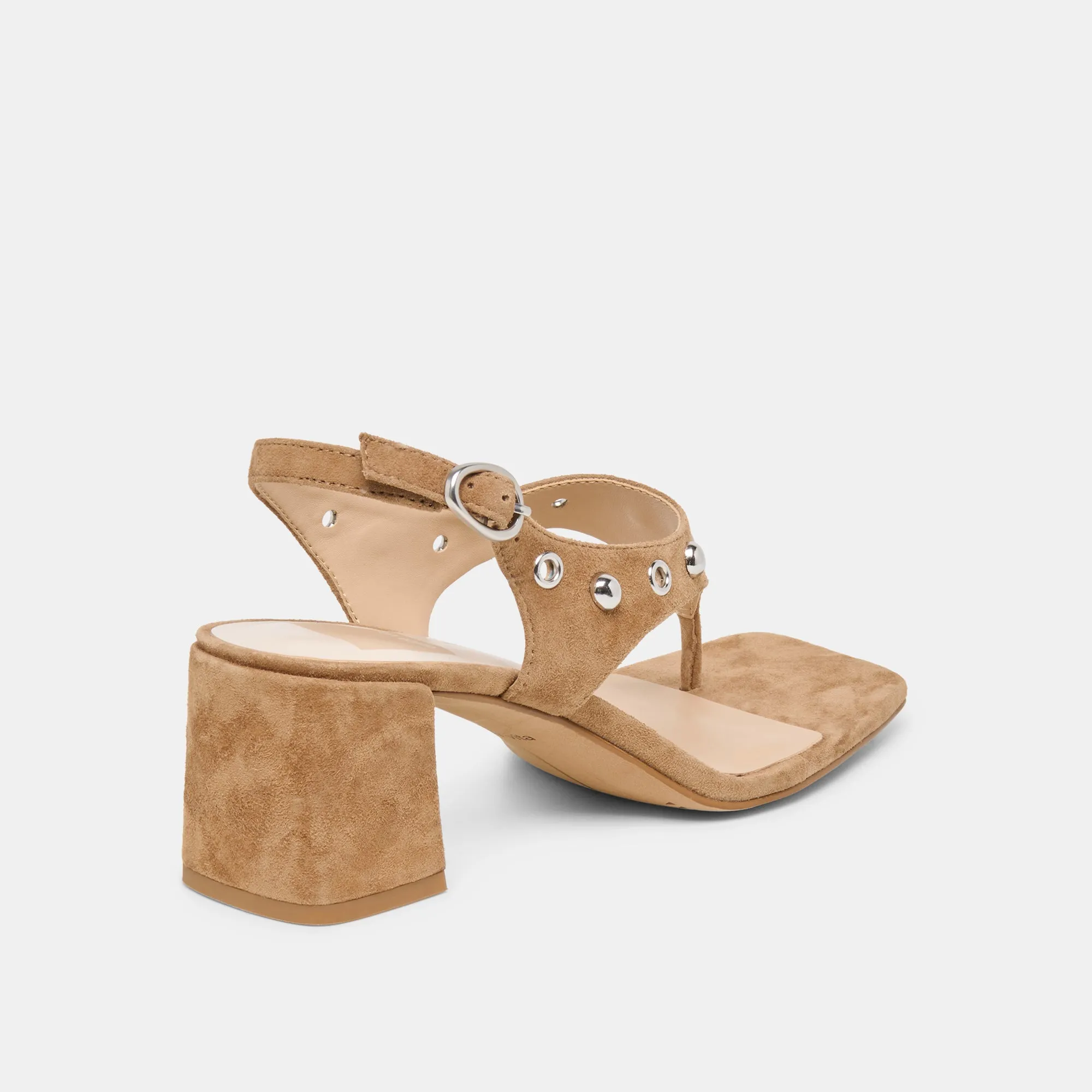 YVES STUD HEELS LT BROWN SUEDE sold by Dolce Vita product image thumbnail 3