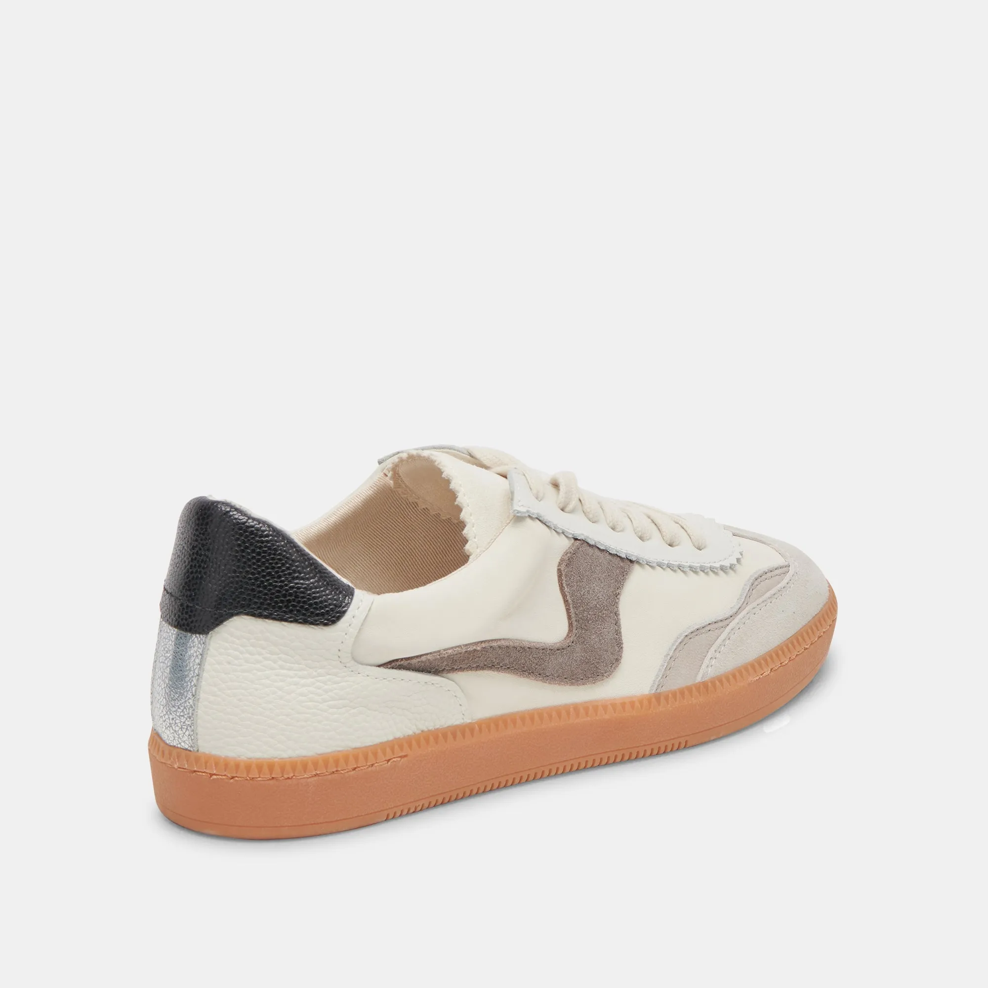 NOTICE WIDE SNEAKERS WHITE GREY LEATHER - re:vita sold by Dolce Vita product image thumbnail 3