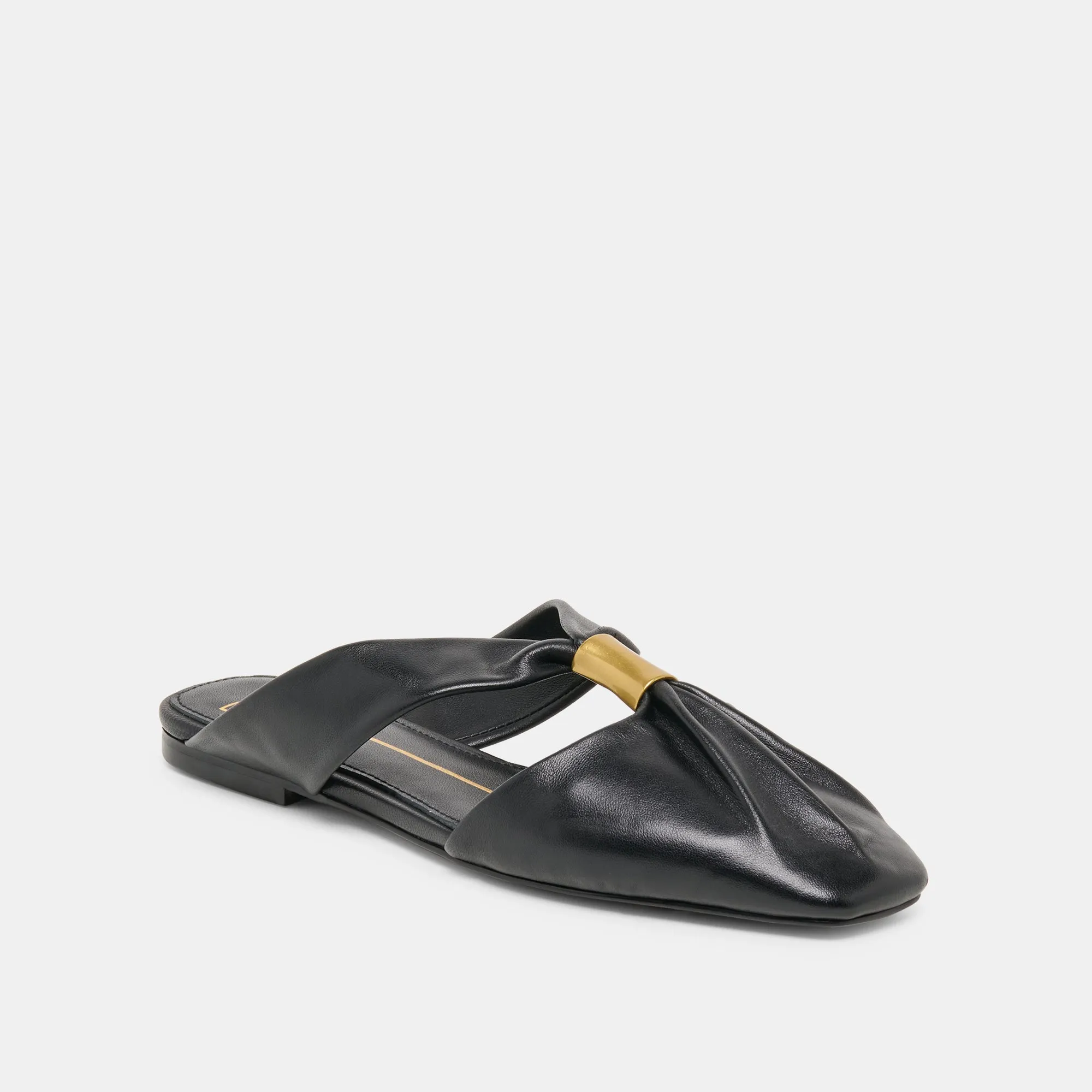 FRANEY FLATS BLACK LEATHER sold by Dolce Vita product image thumbnail 2