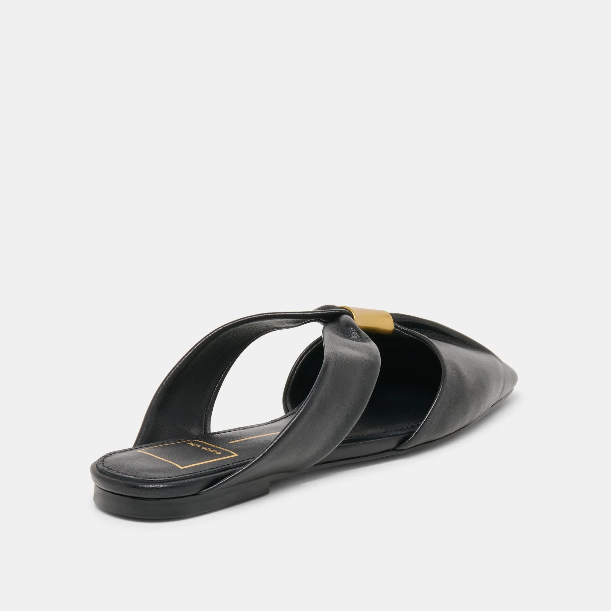 FRANEY FLATS BLACK LEATHER sold by Dolce Vita product image thumbnail 3