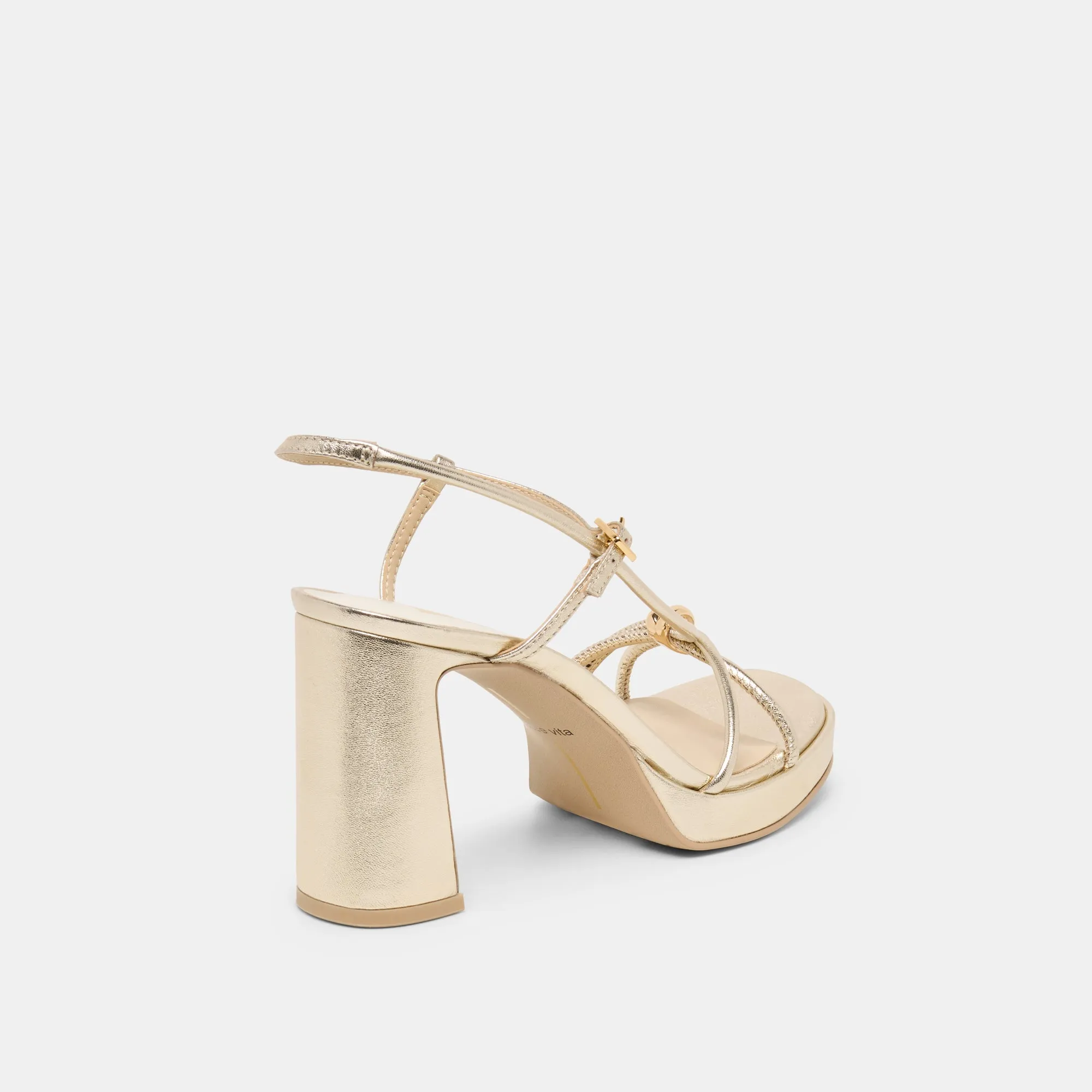 ODETE HEELS GOLD LEATHER sold by Dolce Vita product image thumbnail 3