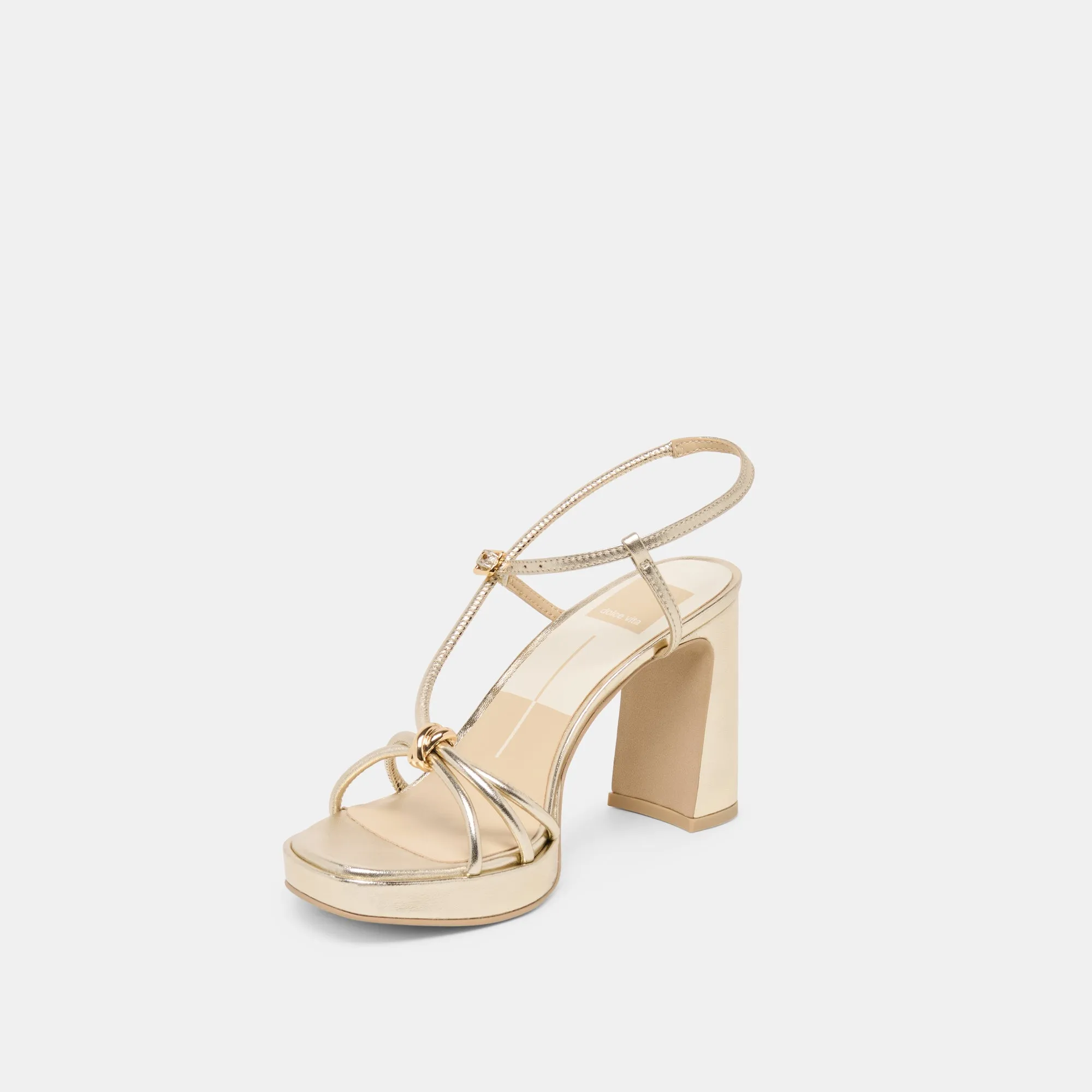 ODETE HEELS GOLD LEATHER sold by Dolce Vita product image thumbnail 4