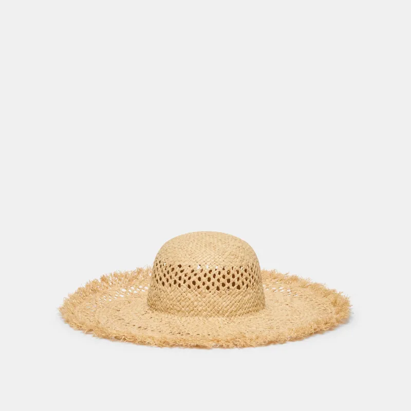 OPEN WEAVE SUNHAT TAN sold by Dolce Vita