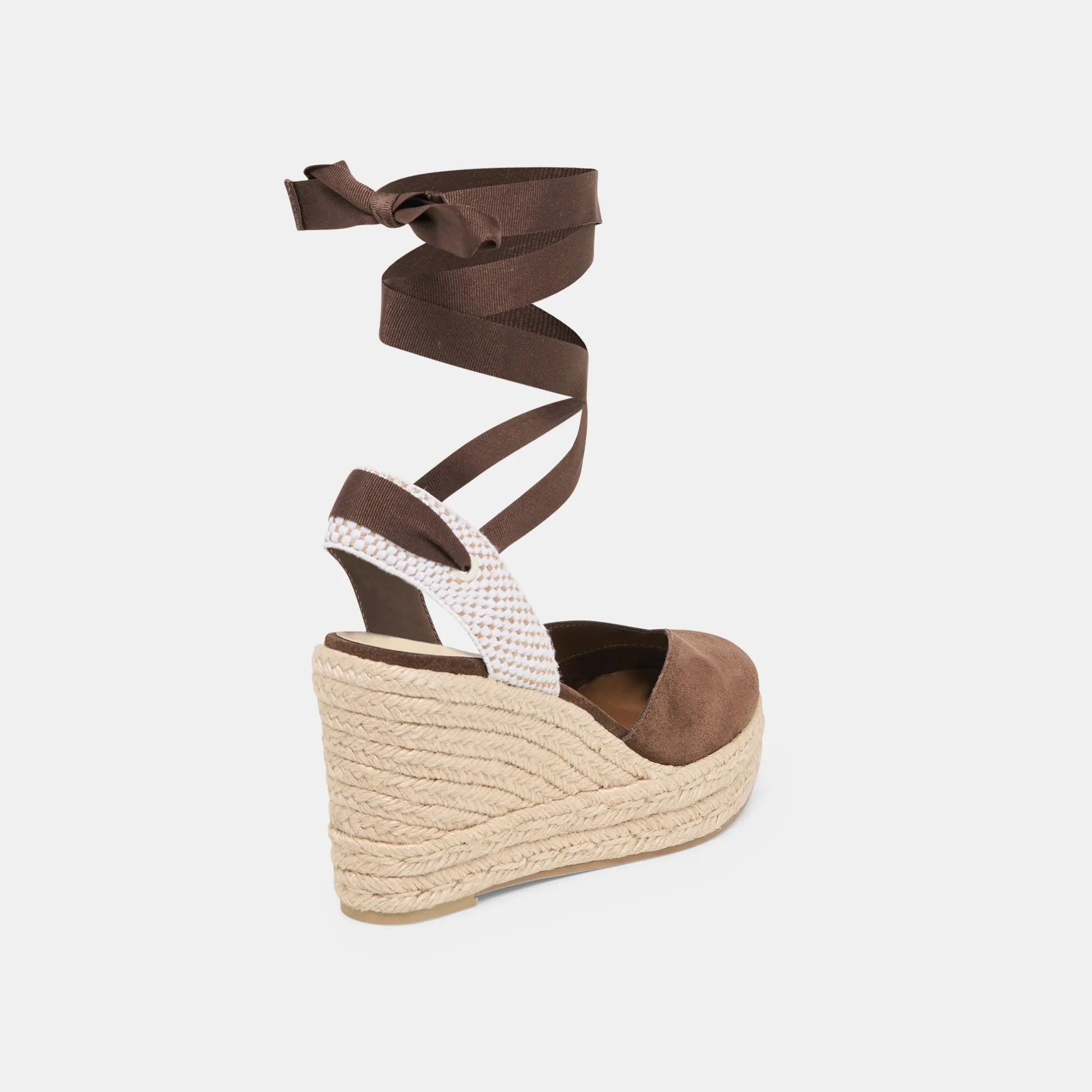 NOURA WEDGES DK BROWN SUEDE sold by Dolce Vita product image thumbnail 3