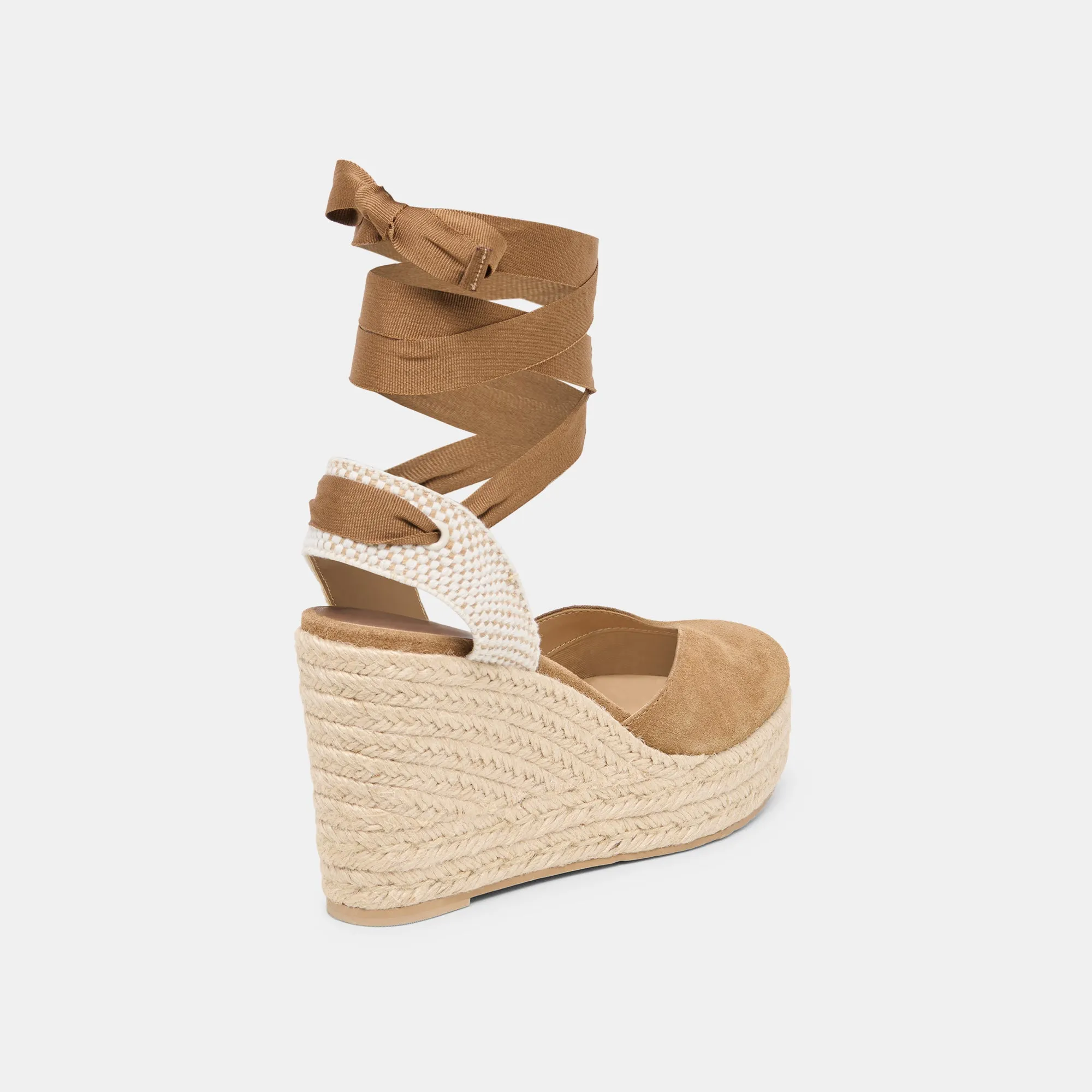 NOURA WEDGES LT BROWN SUEDE sold by Dolce Vita product image thumbnail 3