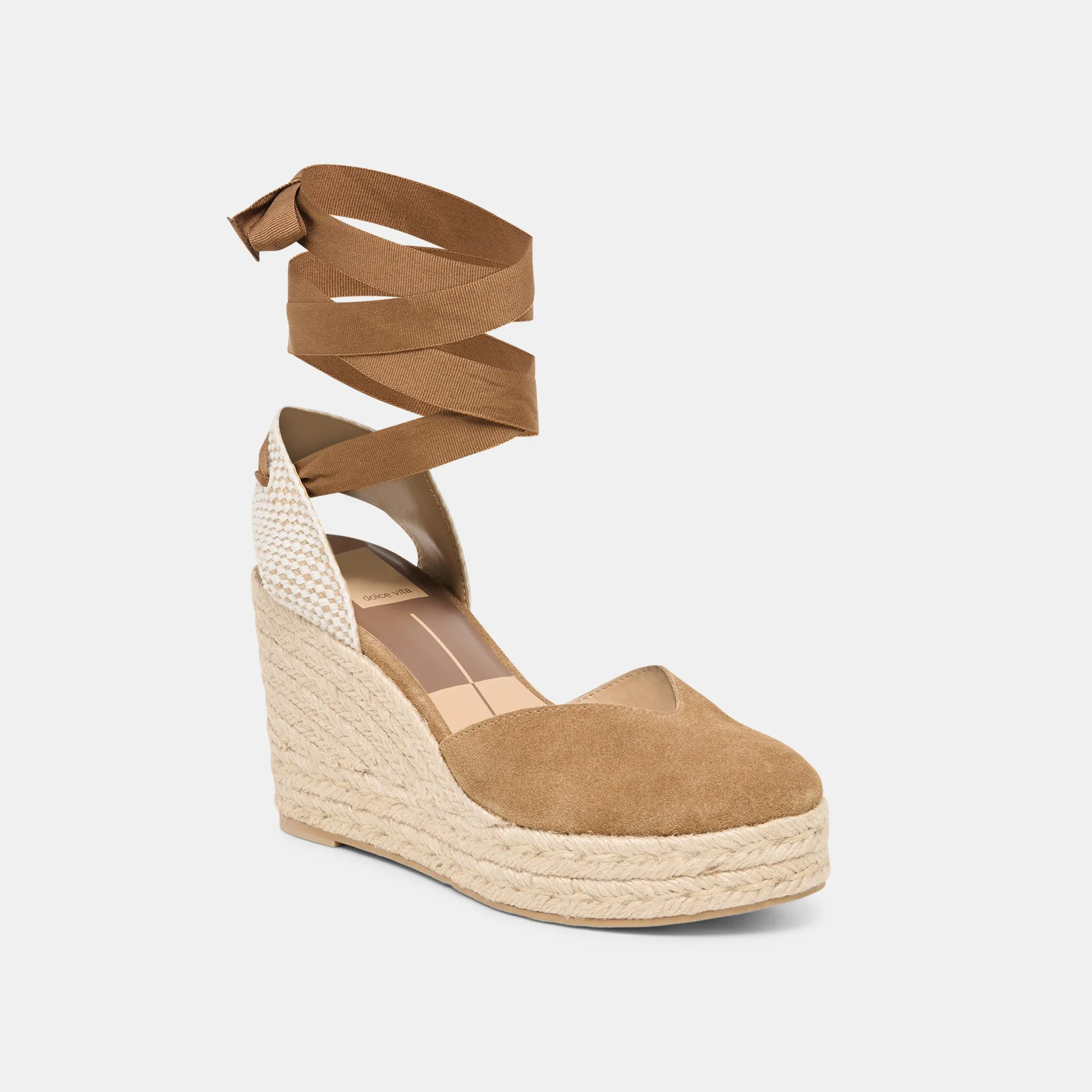 NOURA WEDGES LT BROWN SUEDE sold by Dolce Vita product image thumbnail 2