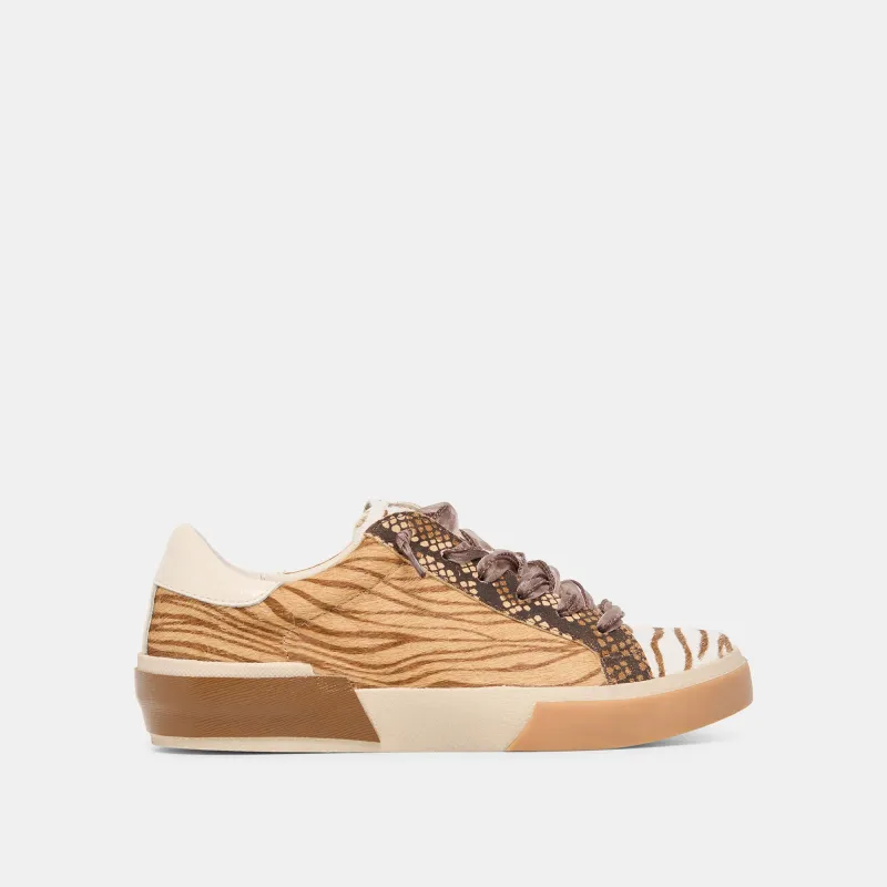 ZINA SNEAKERS ZEBRA MULTI CALF HAIR made by Dolce Vita