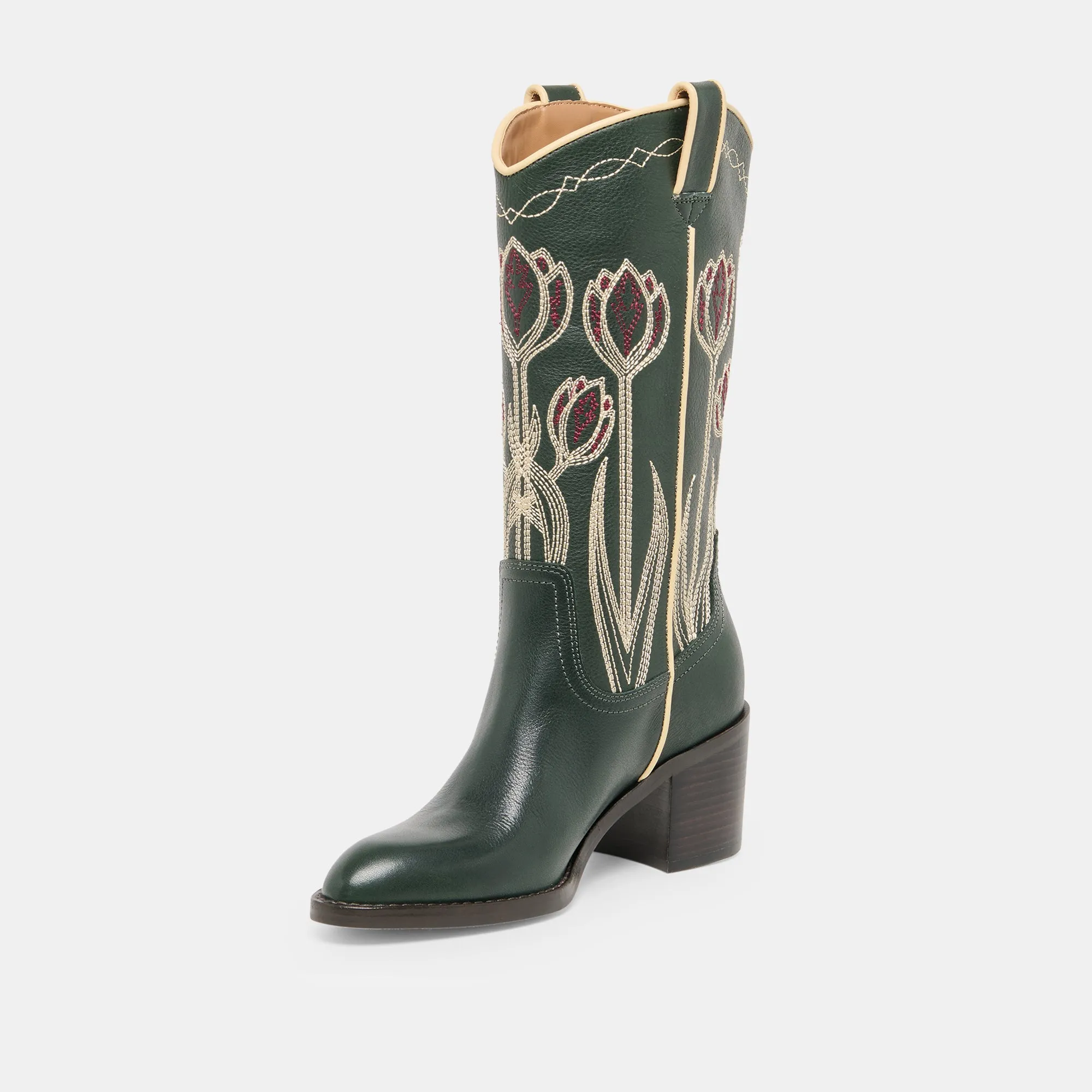 LORITA BOOTS DK GREEN LEATHER sold by Dolce Vita product image thumbnail 4
