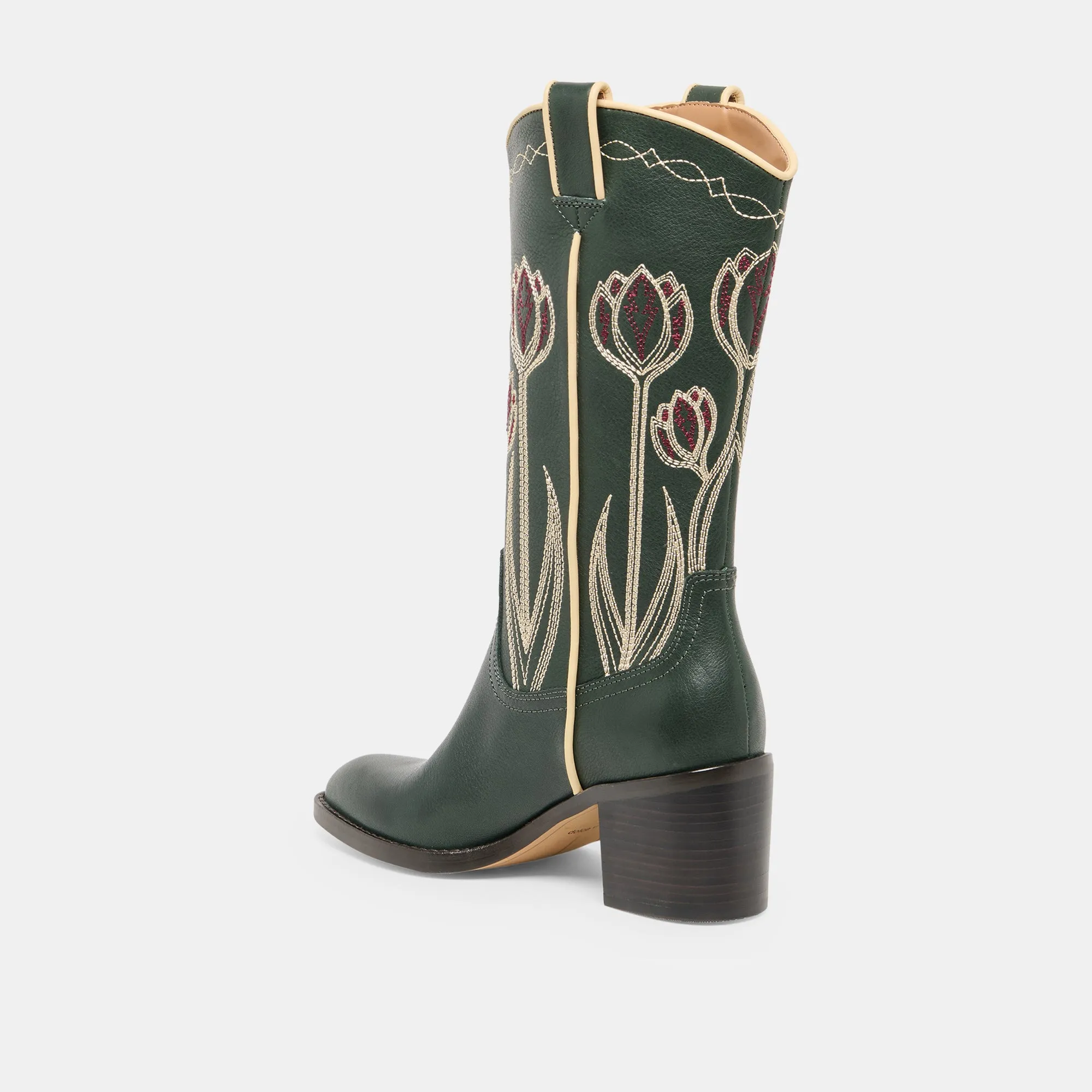 LORITA BOOTS DK GREEN LEATHER sold by Dolce Vita product image thumbnail 5