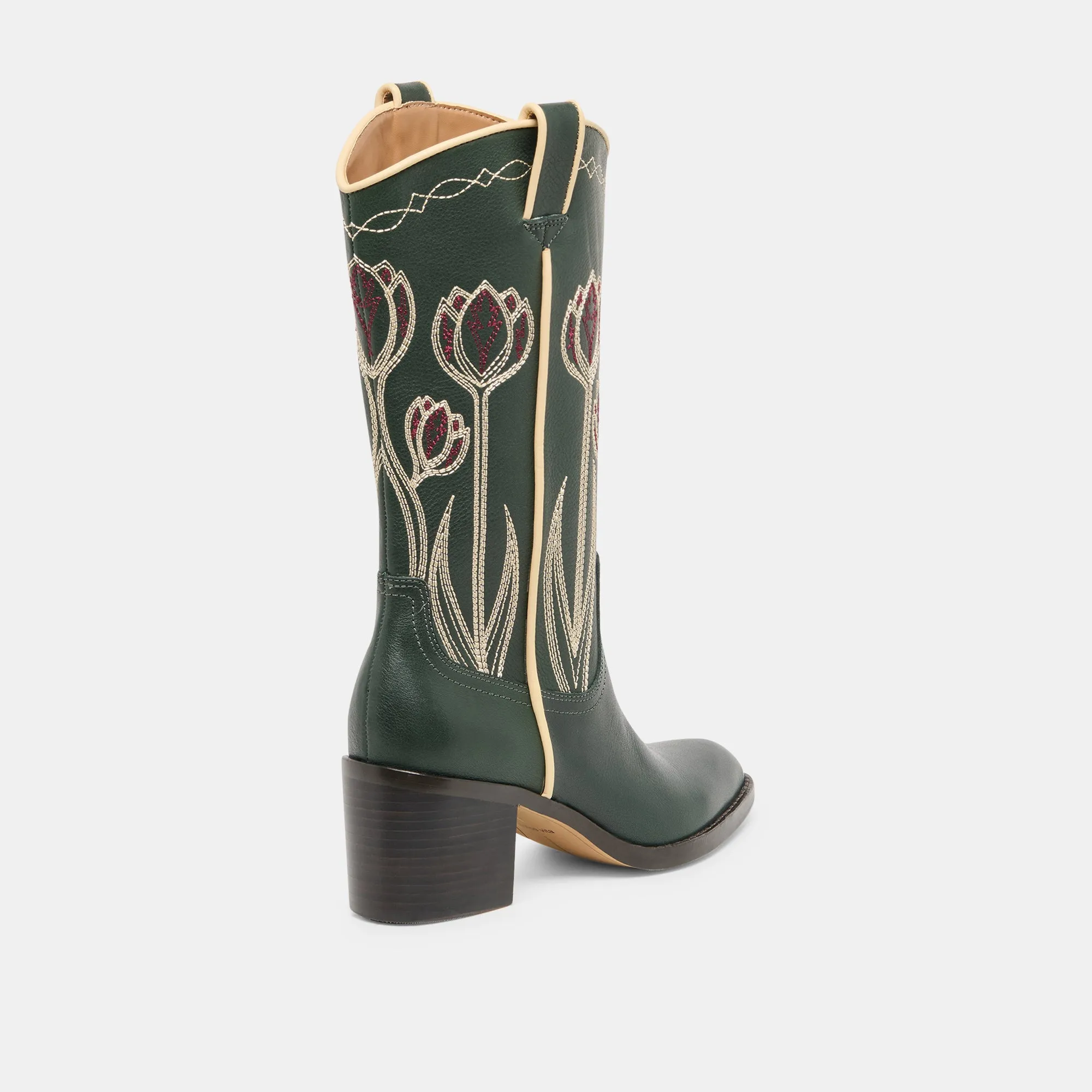 LORITA BOOTS DK GREEN LEATHER sold by Dolce Vita product image thumbnail 3