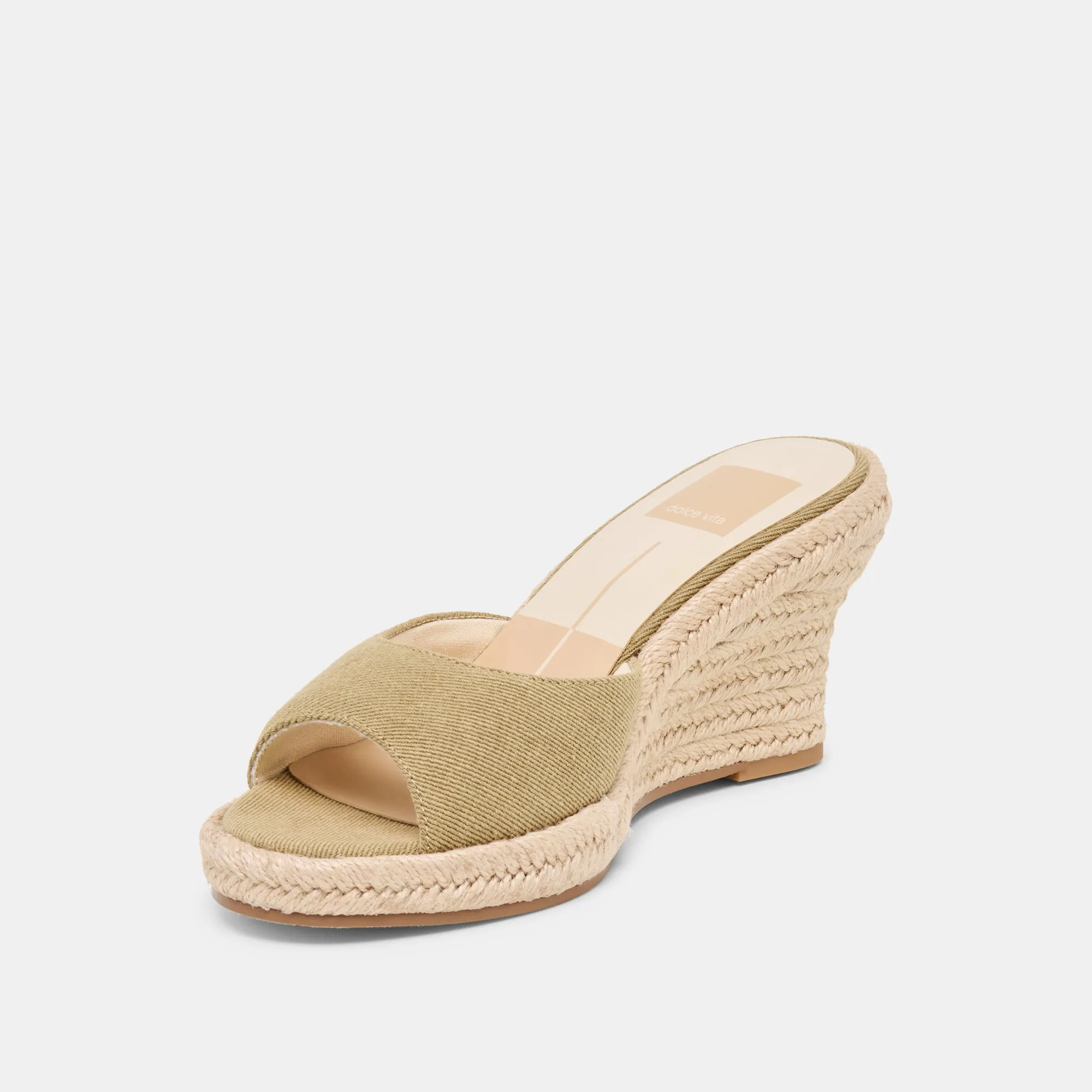 VAYA WEDGES KHAKI LINEN sold by Dolce Vita product image thumbnail 4