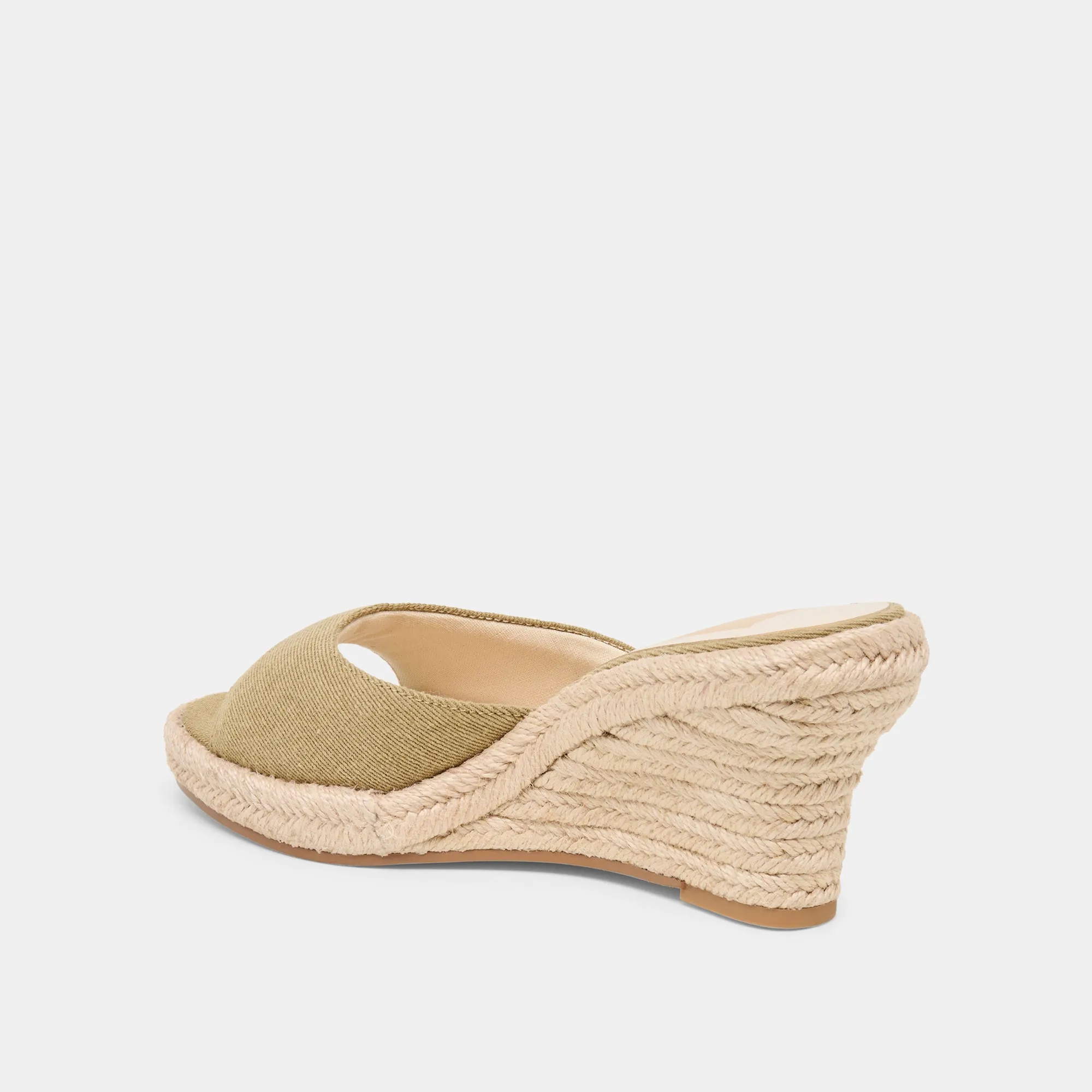VAYA WEDGES KHAKI LINEN sold by Dolce Vita product image thumbnail 5