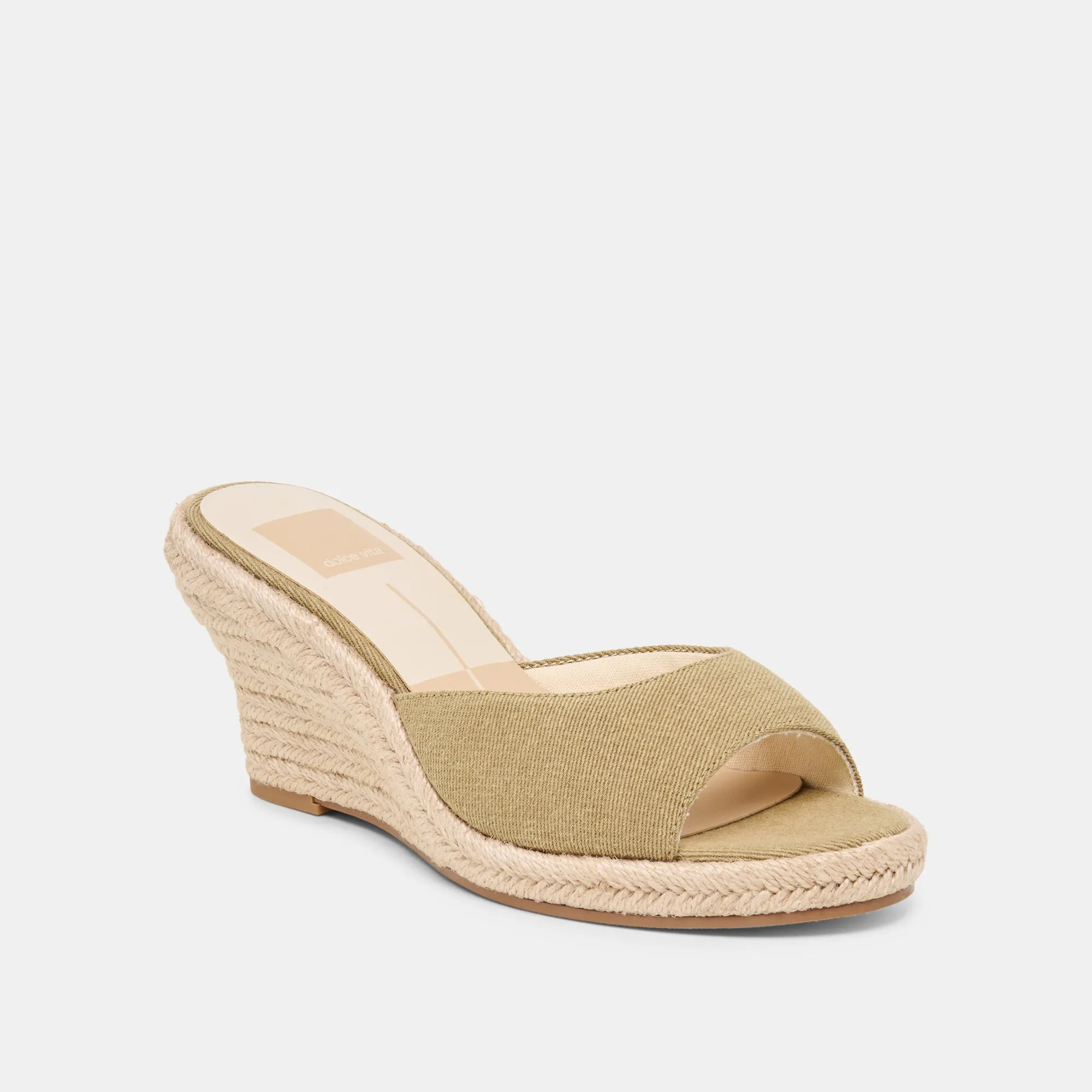 VAYA WEDGES KHAKI LINEN sold by Dolce Vita product image thumbnail 2