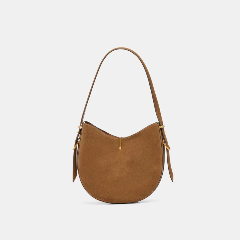 BREE SHOULDER BAG CAMEL SUEDE sold by Dolce Vita