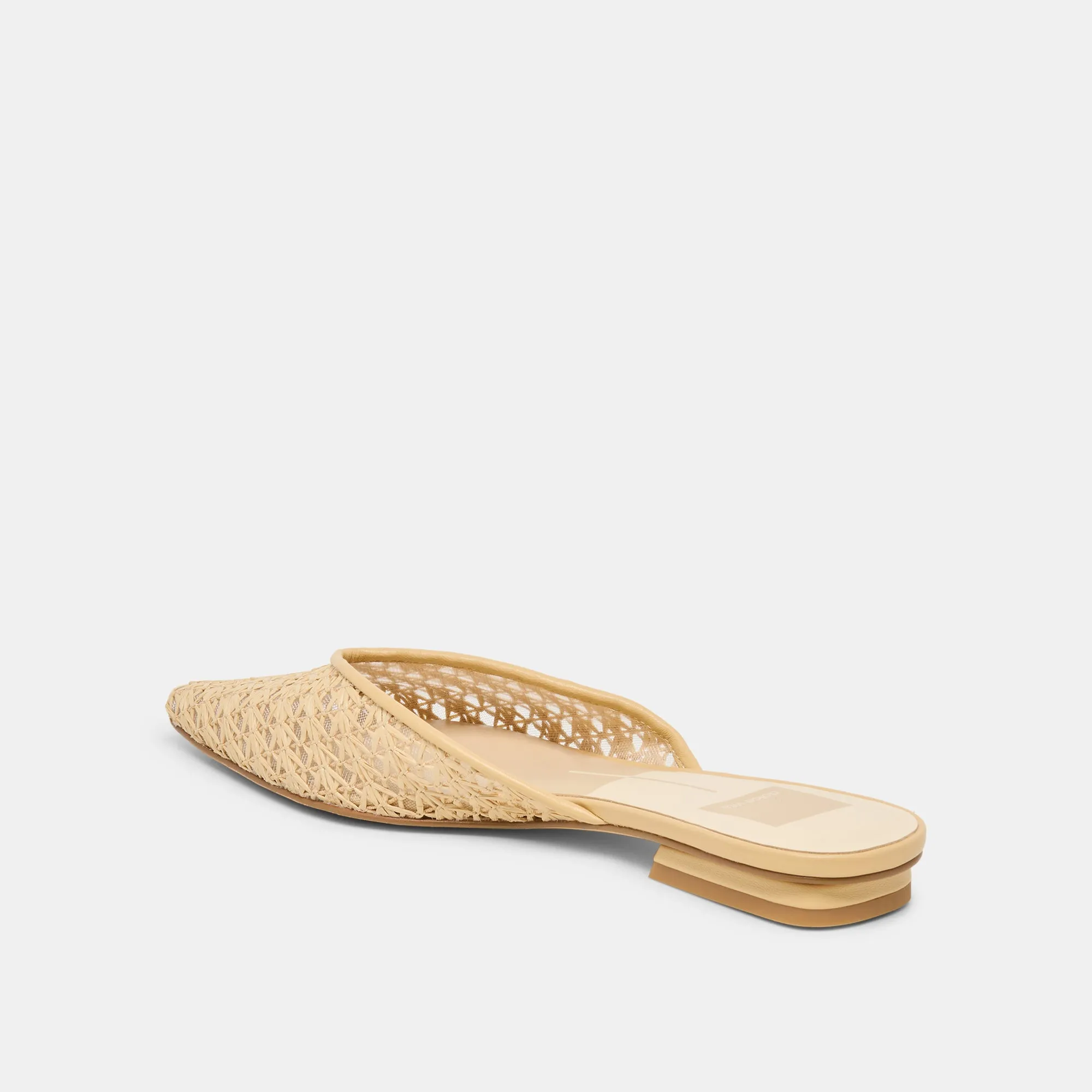 ELM FLATS NATURAL CROSS HATCH RAFFIA sold by Dolce Vita product image thumbnail 5