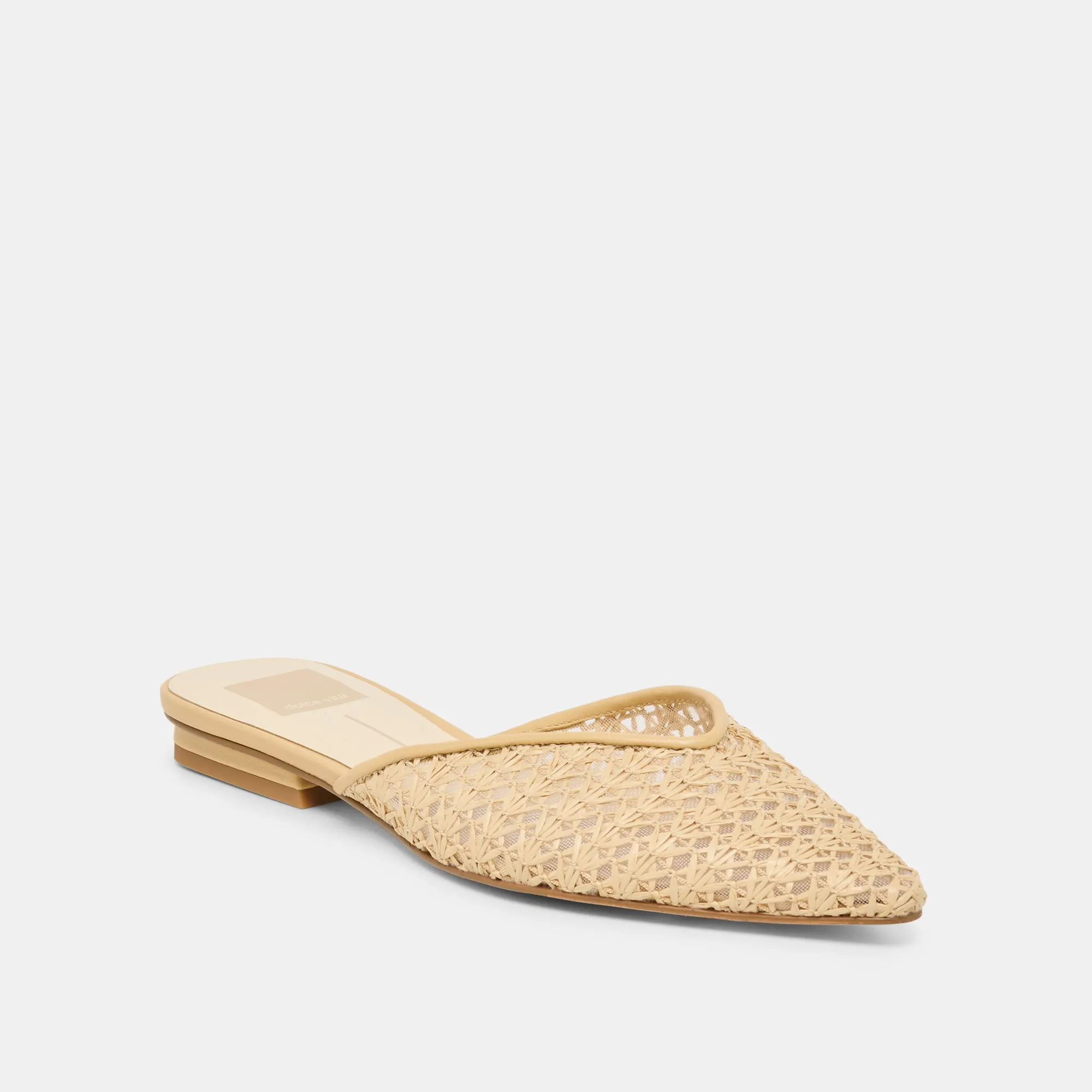 ELM FLATS NATURAL CROSS HATCH RAFFIA sold by Dolce Vita product image thumbnail 2