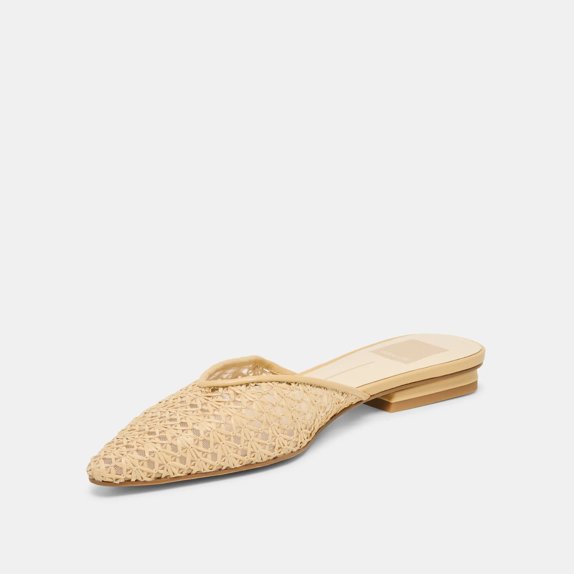 ELM FLATS NATURAL CROSS HATCH RAFFIA sold by Dolce Vita product image thumbnail 4