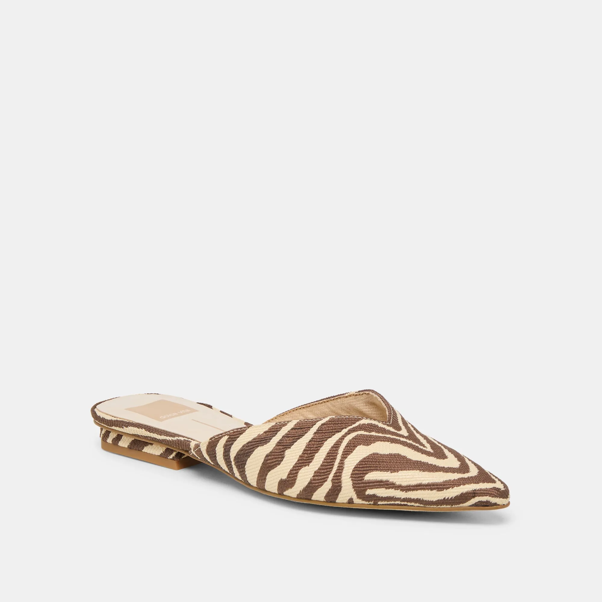 ELM FLATS BEIGE ZEBRA RAFFIA sold by Dolce Vita product image thumbnail 2