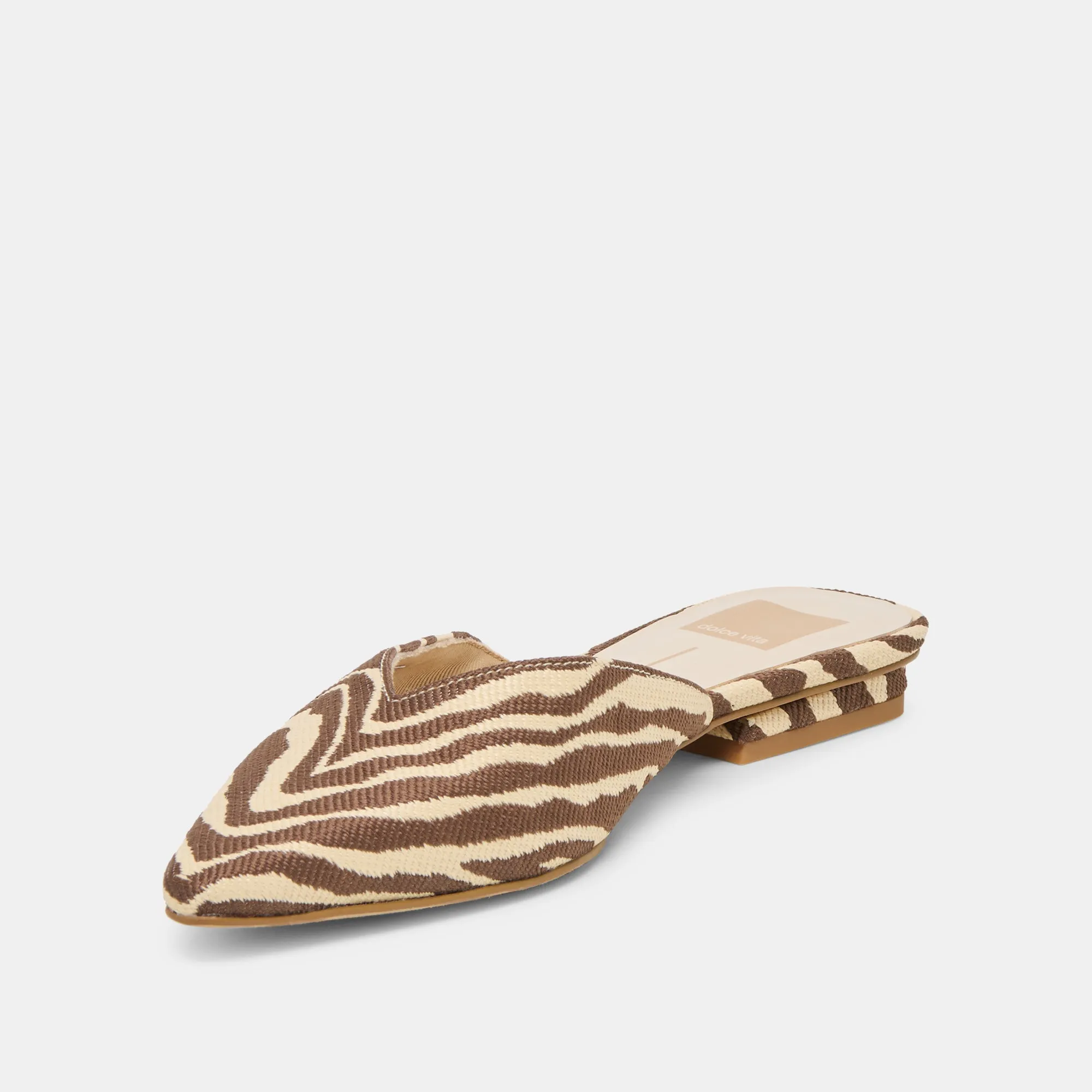 ELM FLATS BEIGE ZEBRA RAFFIA sold by Dolce Vita product image thumbnail 4