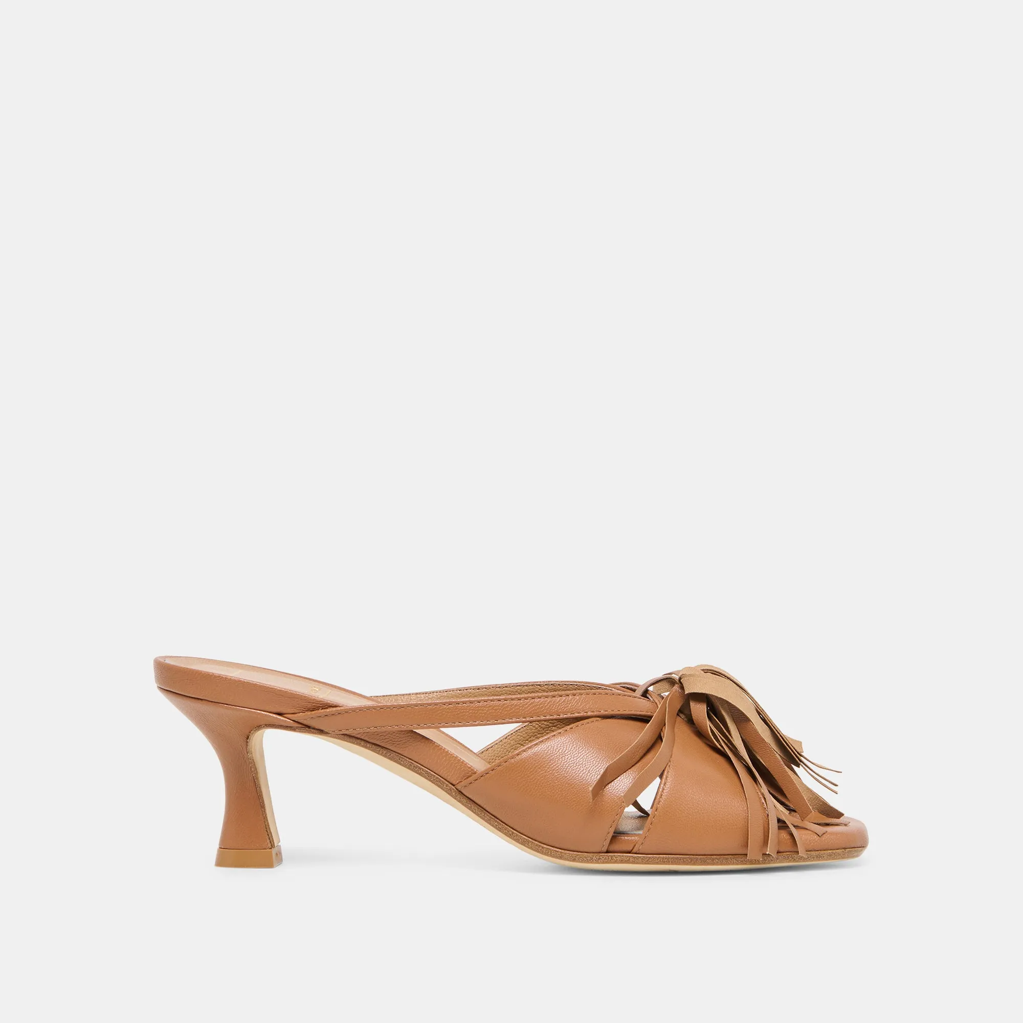 ROSALY HEELS CHESTNUT LEATHER sold by Dolce Vita