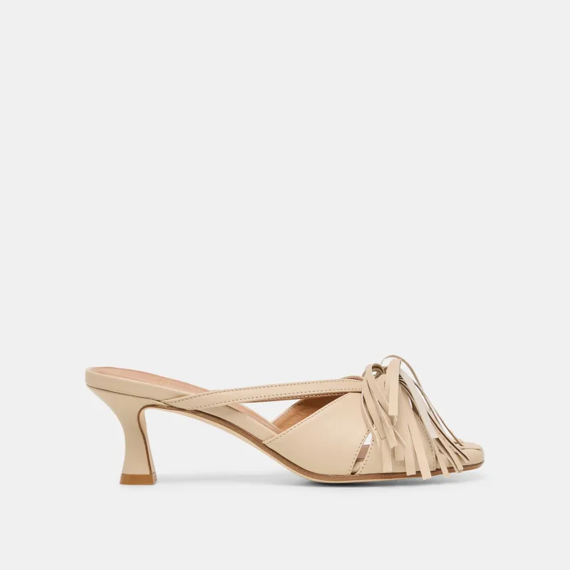 ROSALY HEELS SAND LEATHER made by Dolce Vita