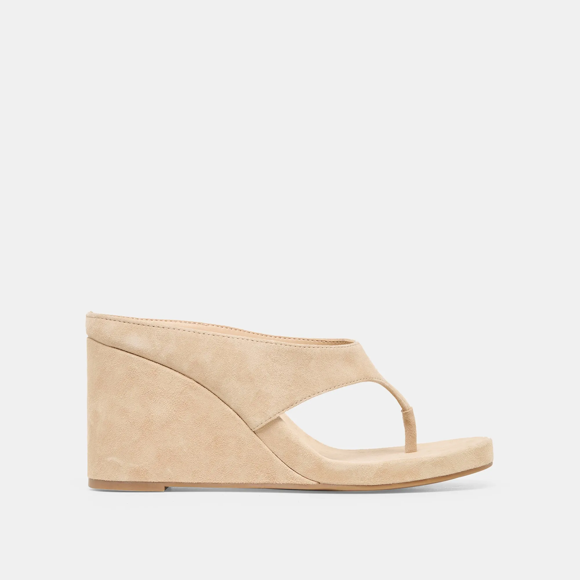HINNA WEDGES CAMEL SUEDE sold by Dolce Vita