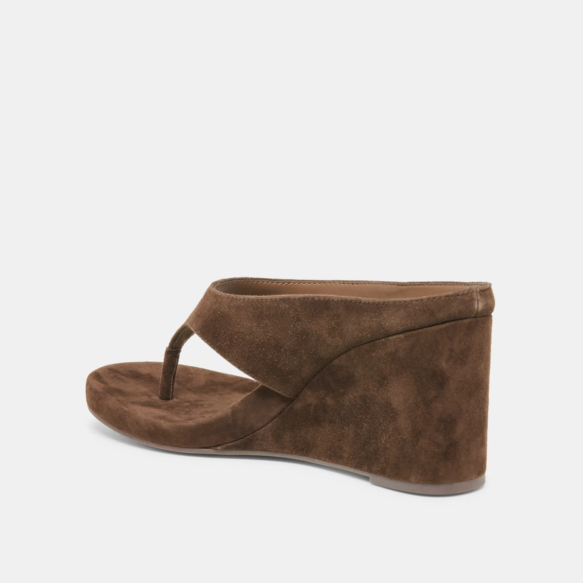HINNA WEDGES DK BROWN SUEDE sold by Dolce Vita product image thumbnail 5