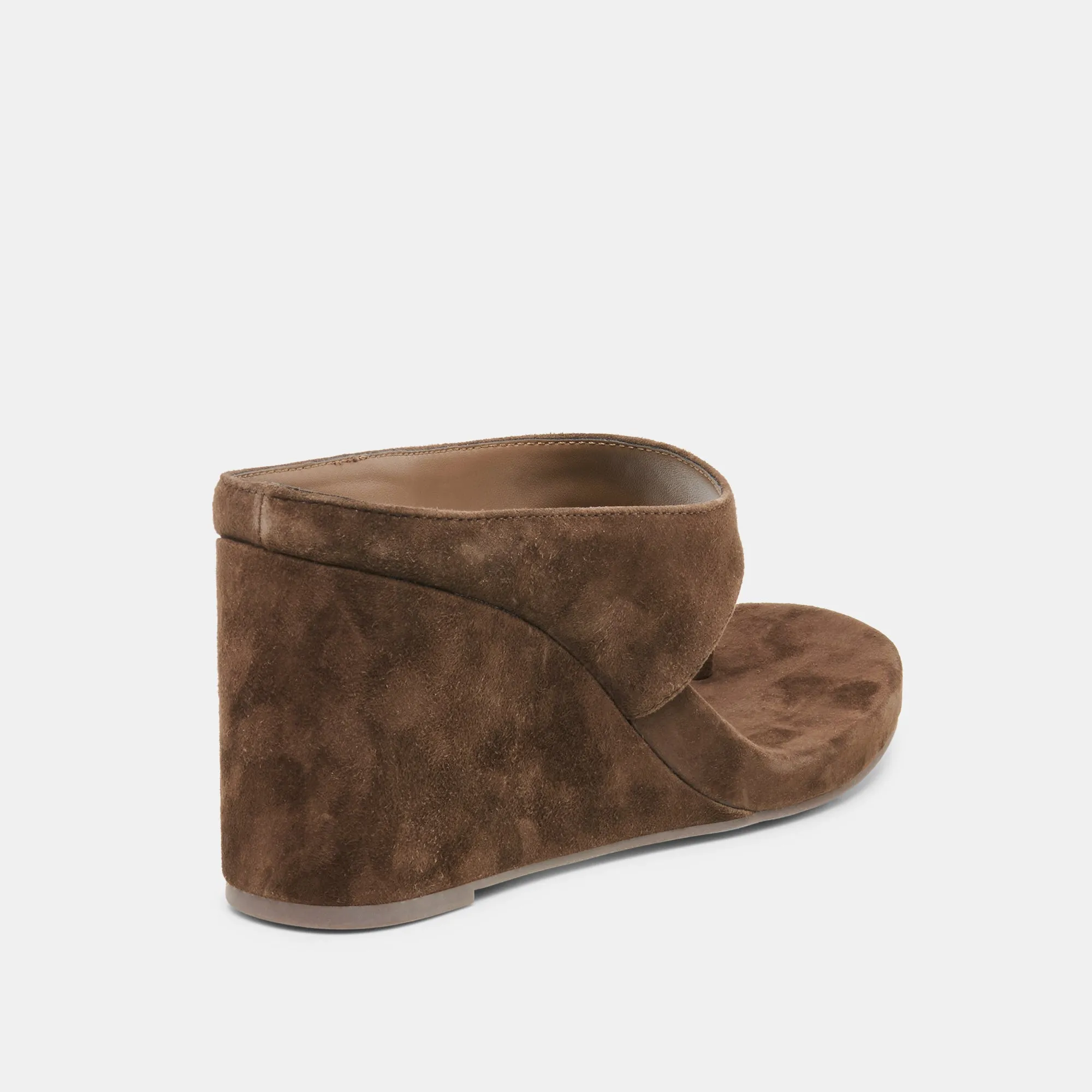 HINNA WEDGES DK BROWN SUEDE sold by Dolce Vita product image thumbnail 3