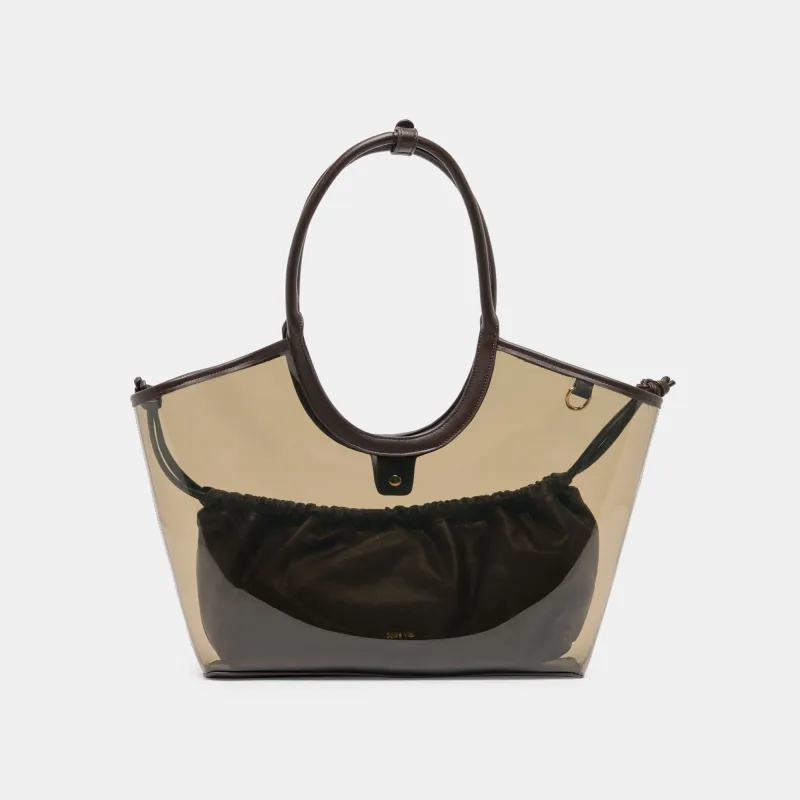 GISELLE TOTE SMOKE JELLY made by Dolce Vita