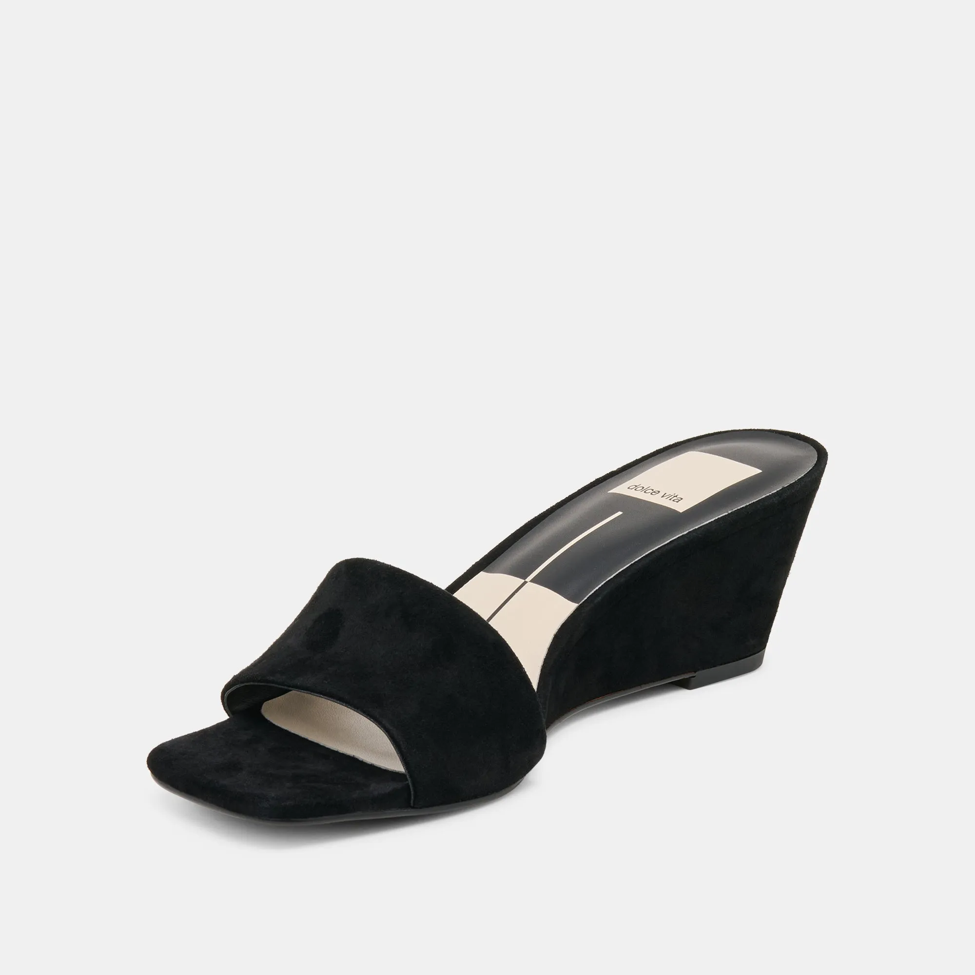 QAILY WEDGES ONYX SUEDE sold by Dolce Vita product image thumbnail 4