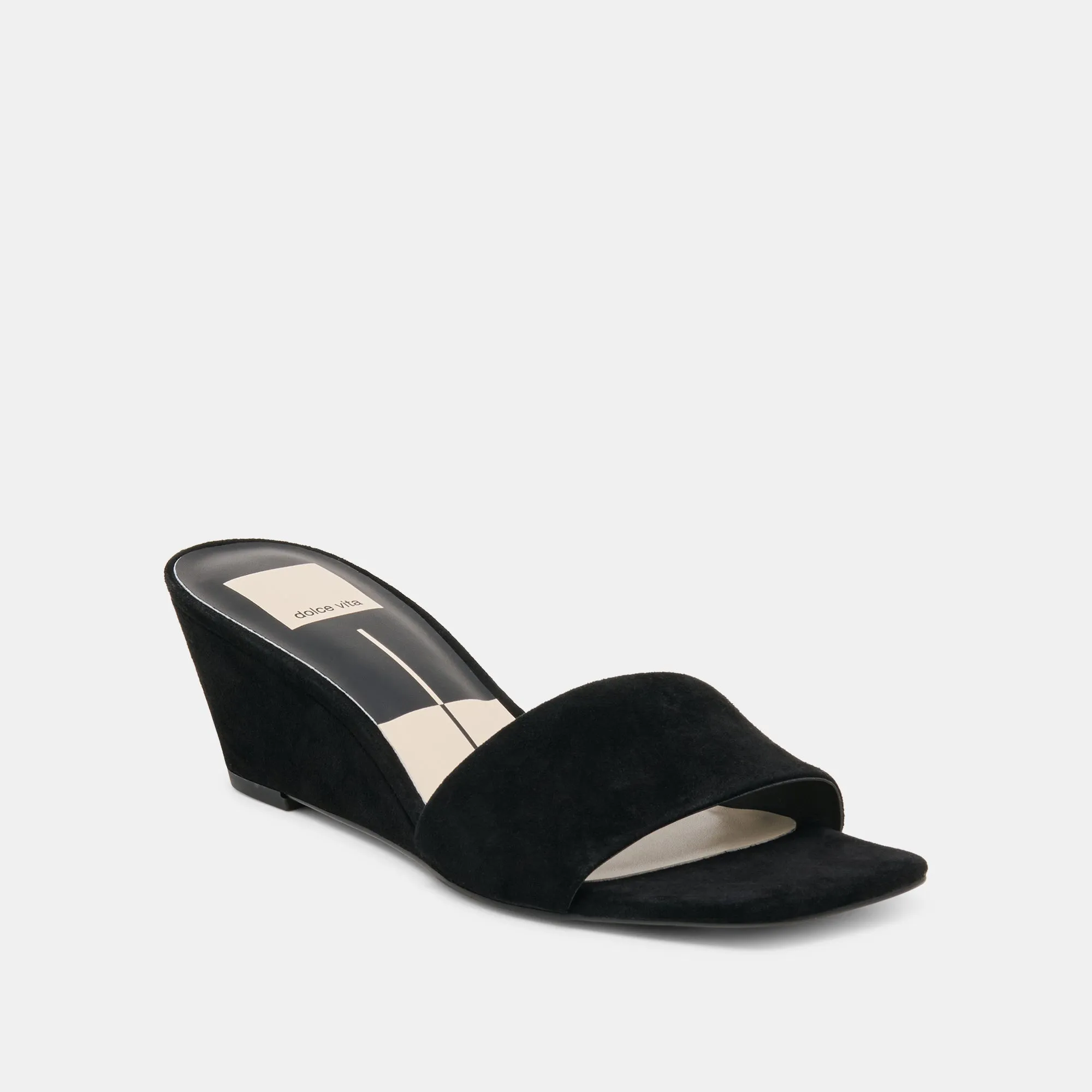 QAILY WEDGES ONYX SUEDE sold by Dolce Vita product image thumbnail 2